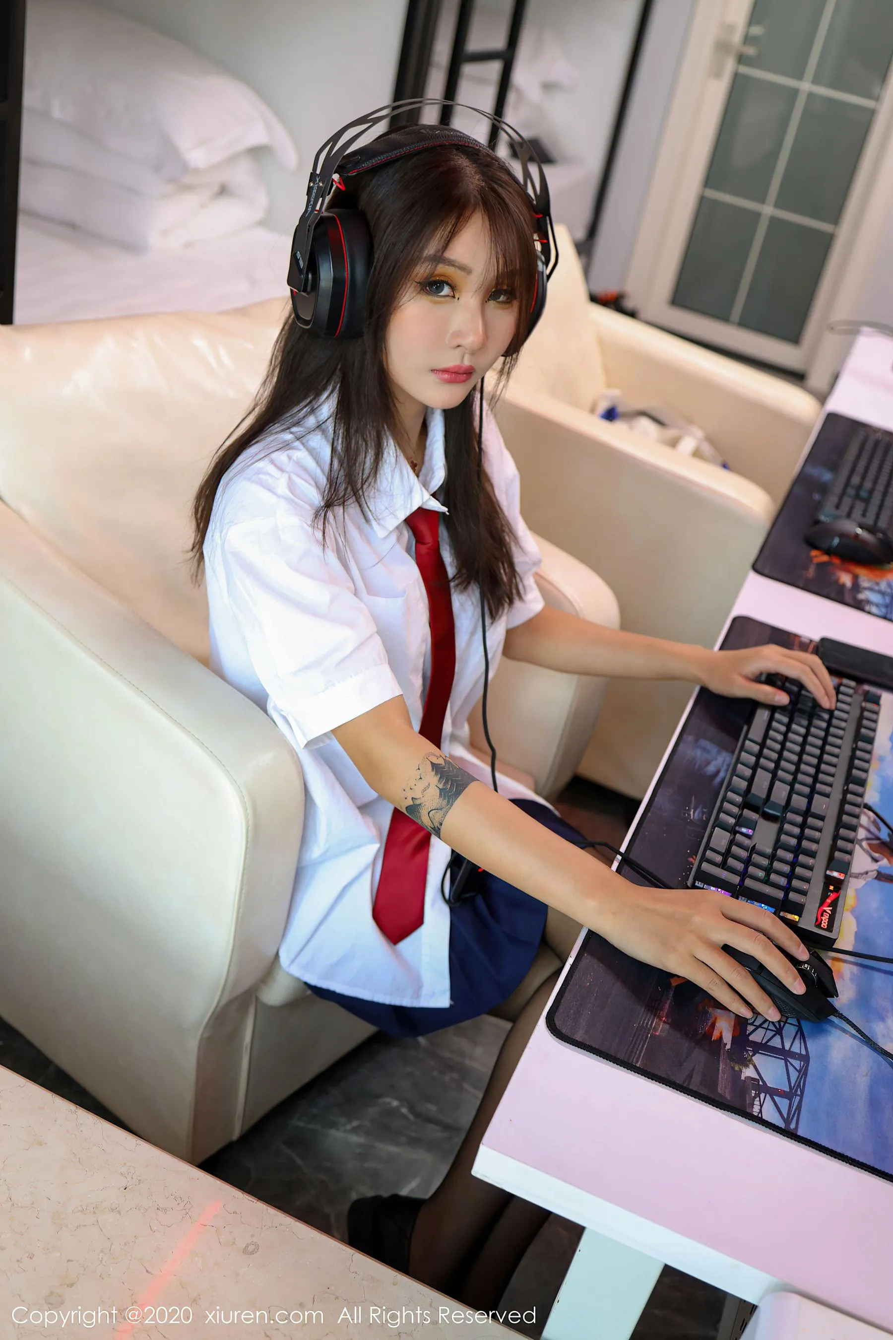秀人 No.2461 Emily顾奈奈-66COS