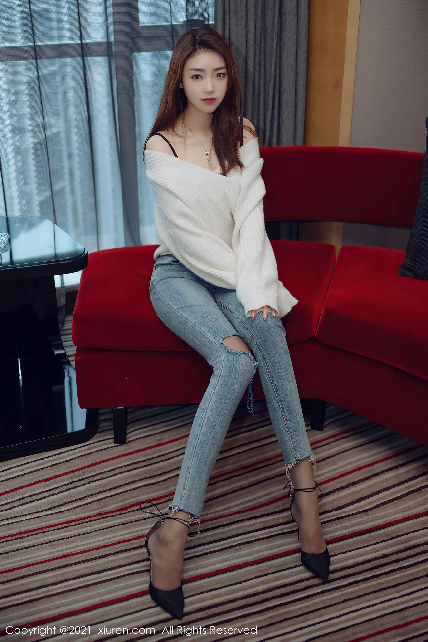 秀人 No.3493 可樂Vicky-66COS