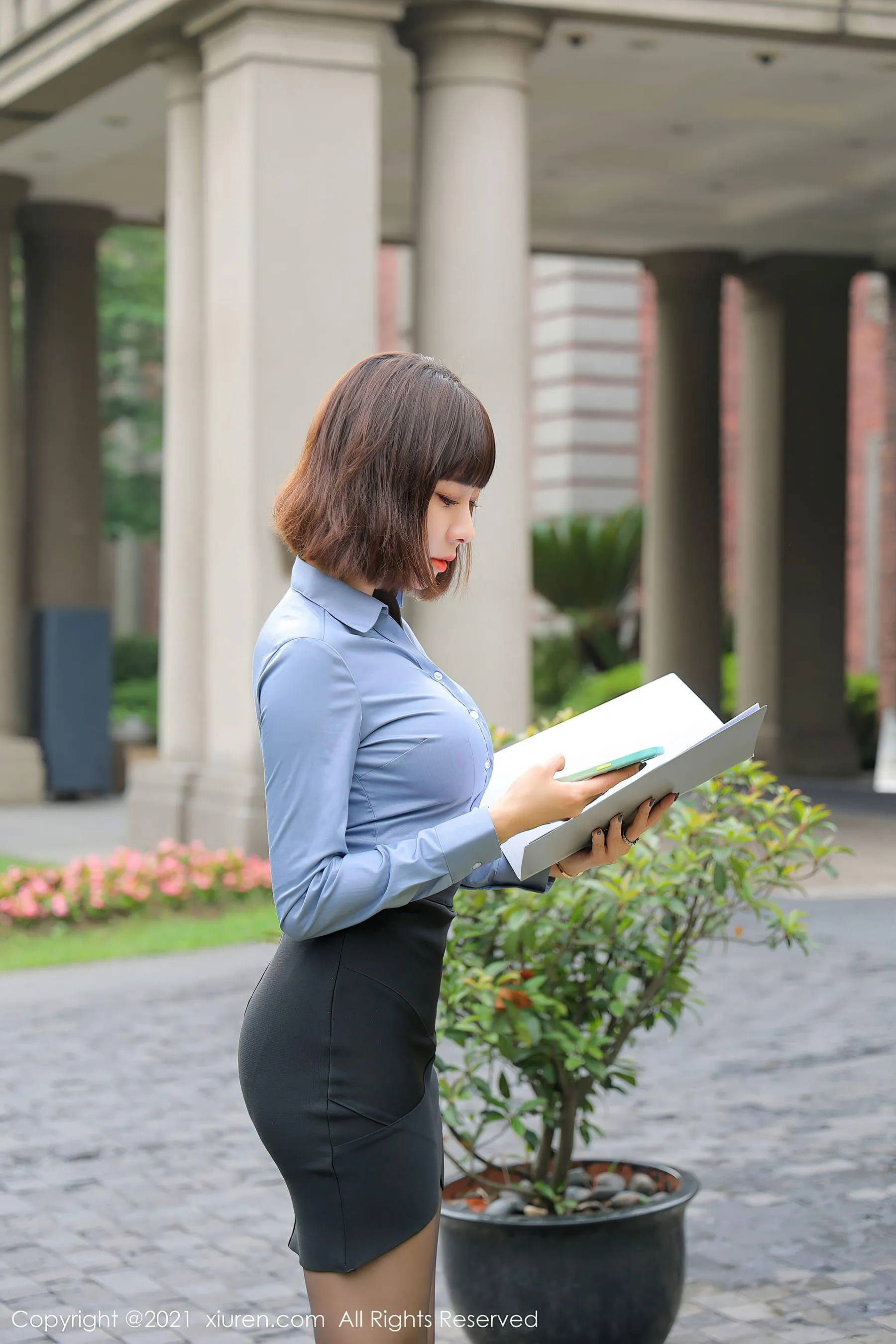 秀人 No.3495 果儿Victoria 插图3