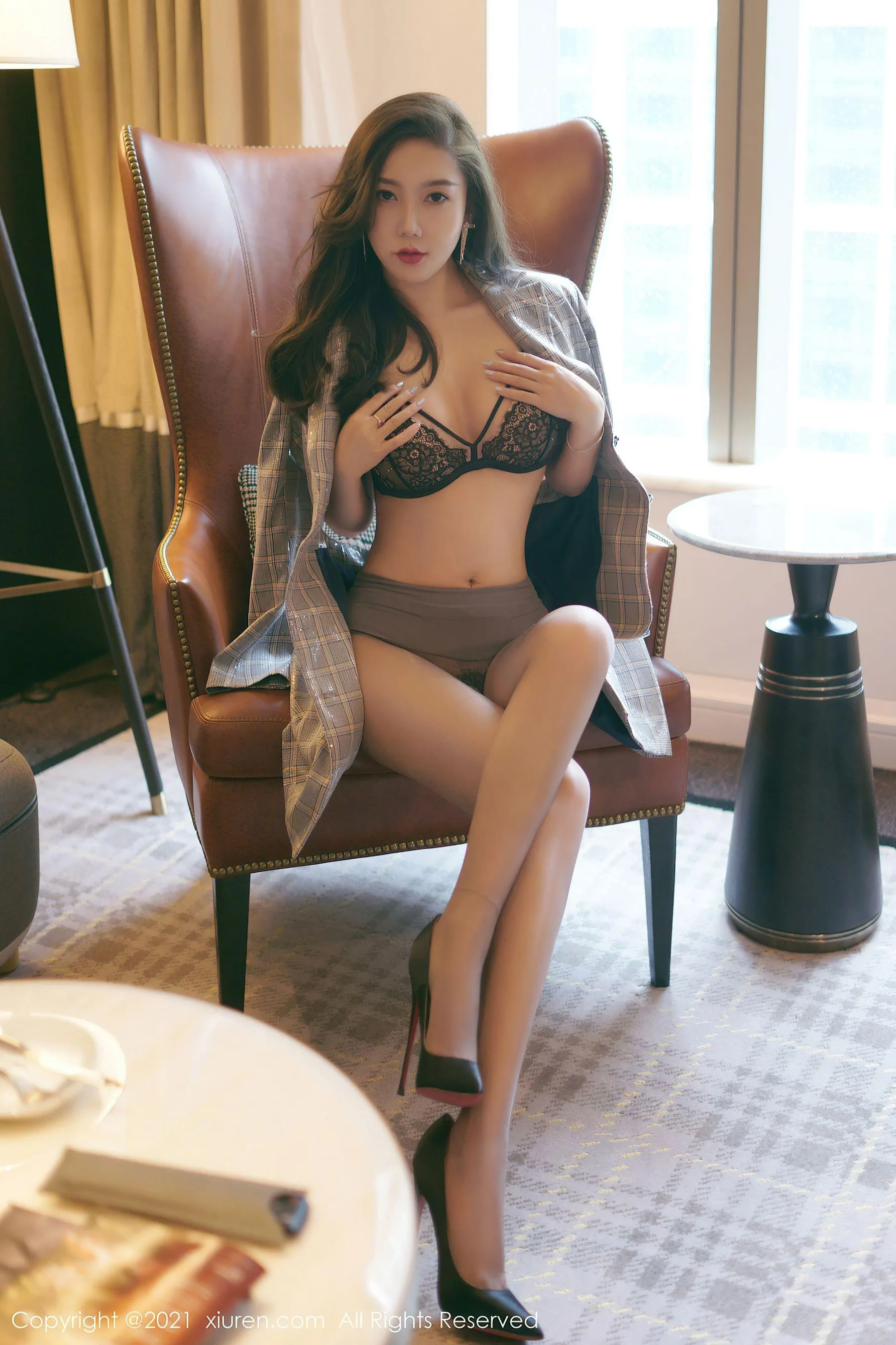 秀人 No.3496 艾静香 插图2