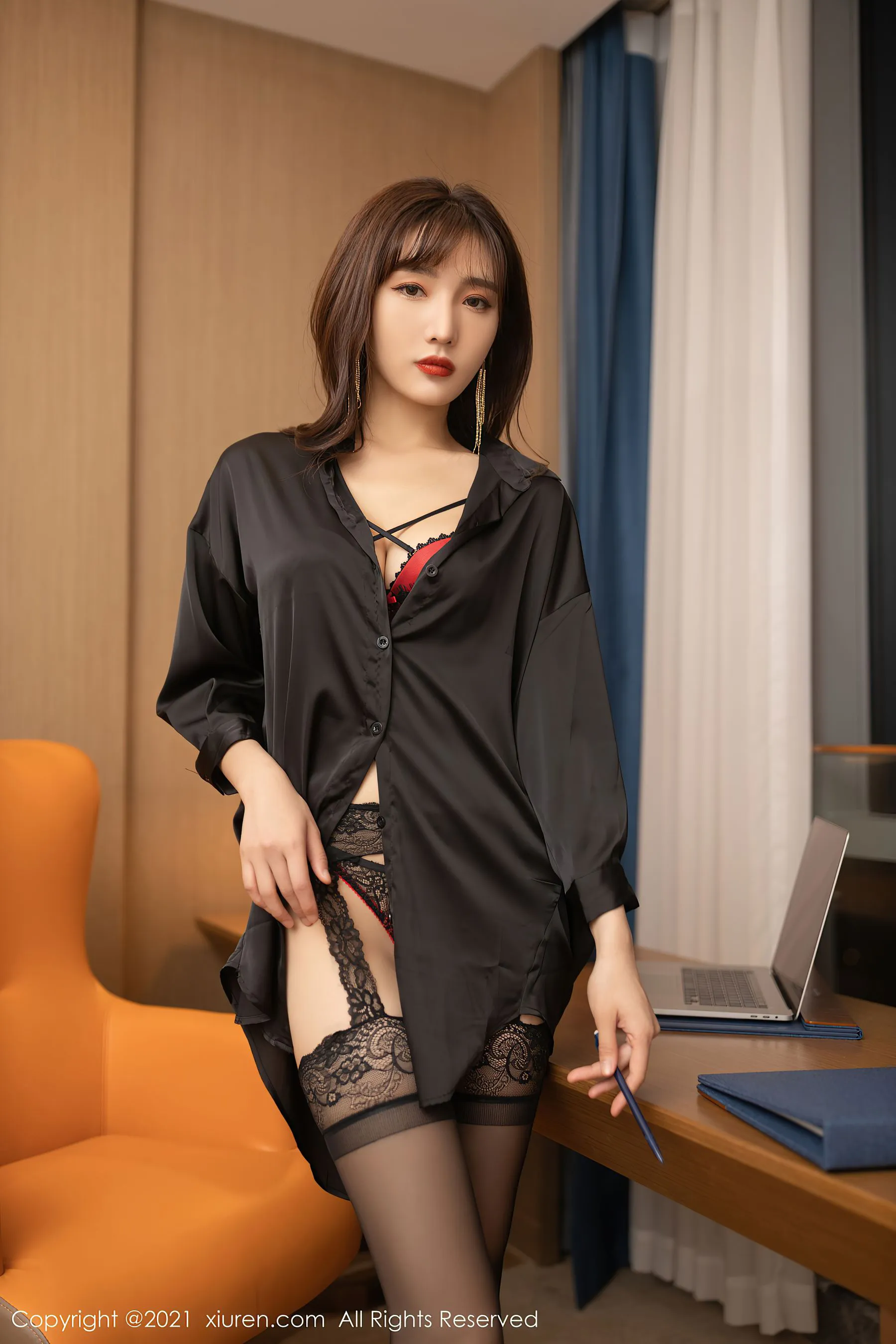 秀人 No.4396 陆萱萱-66COS