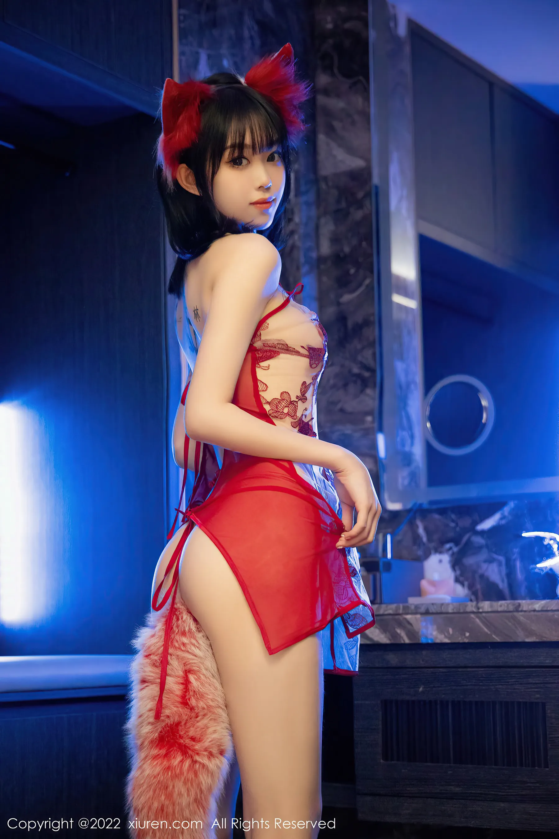 秀人网 No.4634 奶瓶. 清纯美腿情趣内衣-66COS