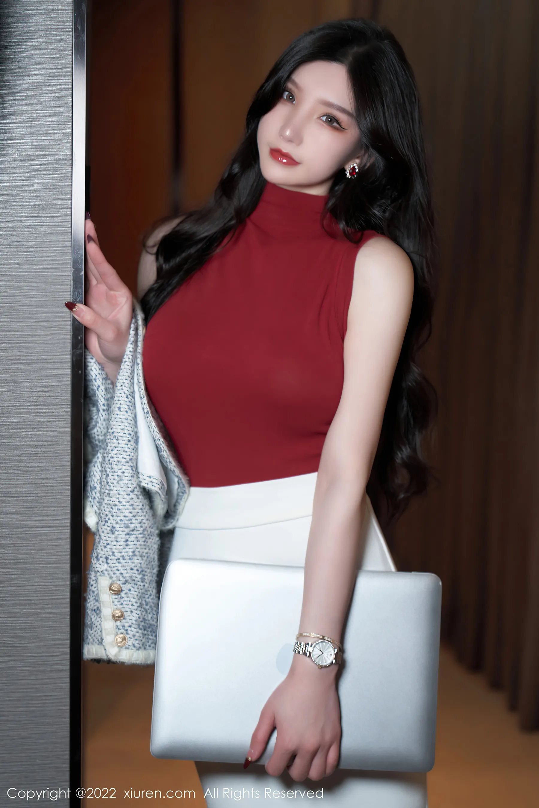 秀人网 No.4728 周于希Sally 丝袜美臀职场写真-66COS