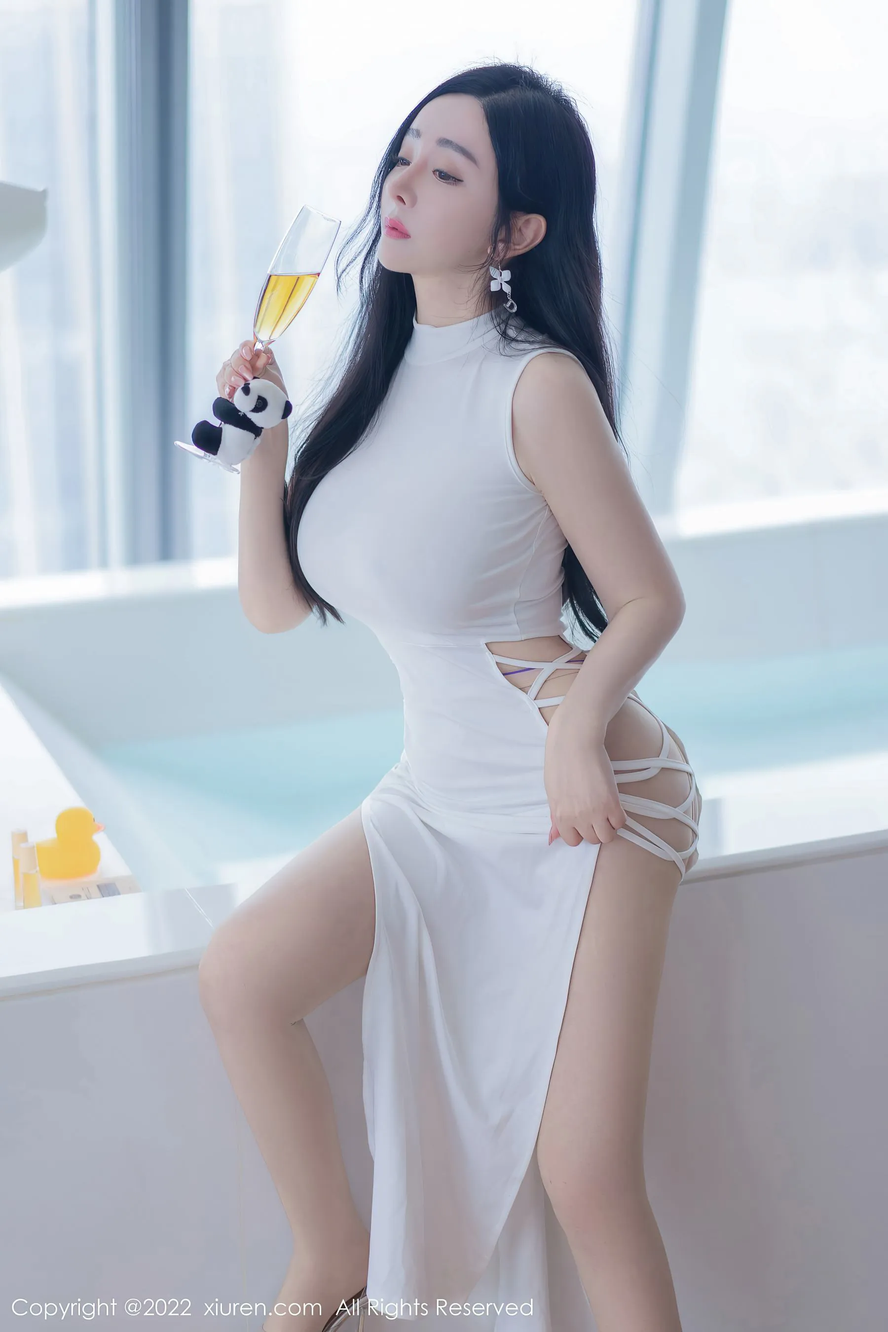 秀人网 No.4855 允爾 美臀美腿丰乳写真-66COS