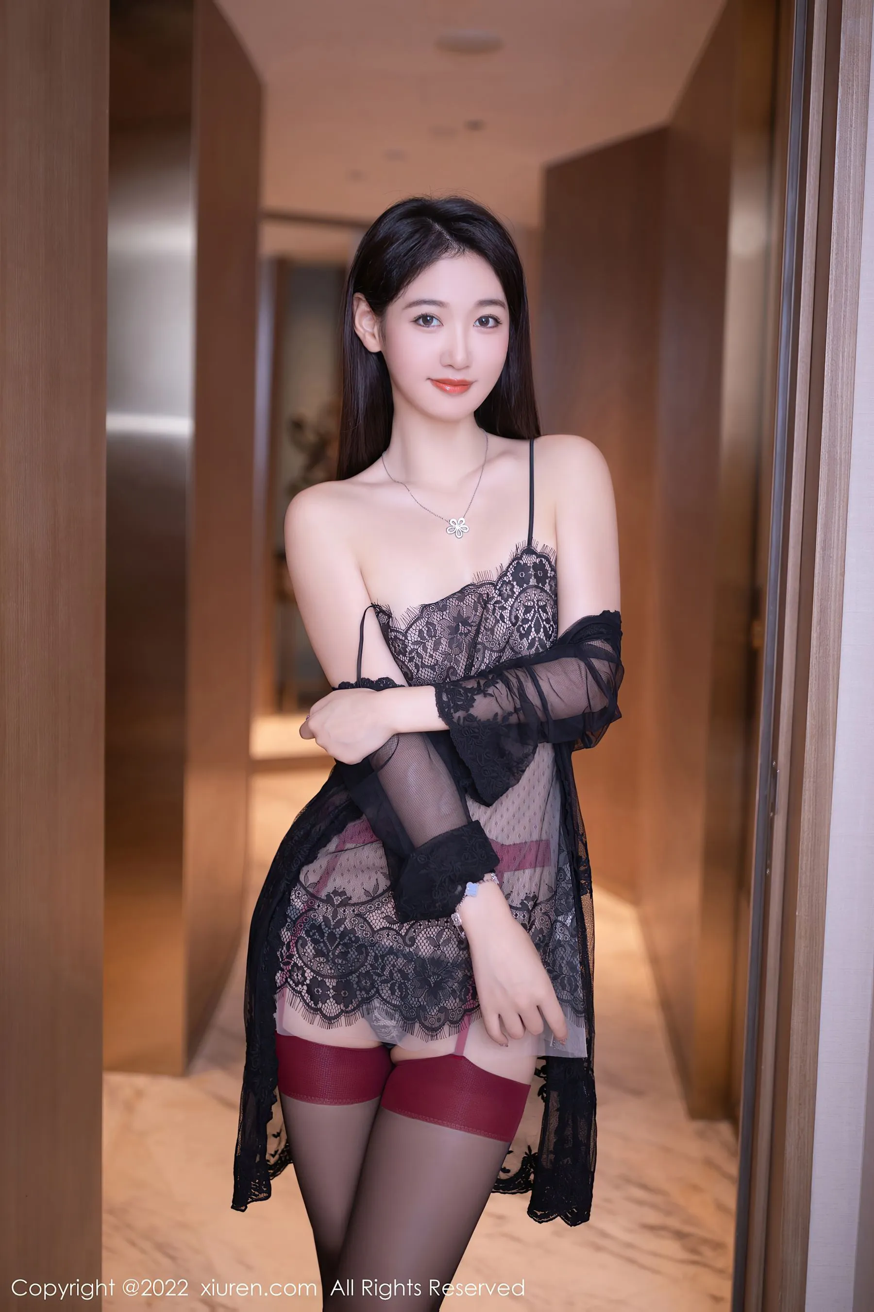 秀人网 No.5752 唐安琪 黑丝美腿-66COS