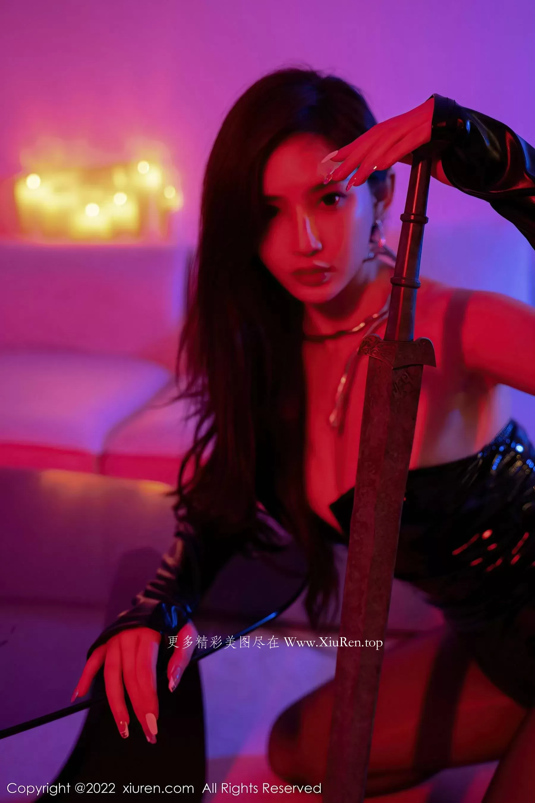 秀人网 No.5957 Carol酱 黑丝美臀-66COS