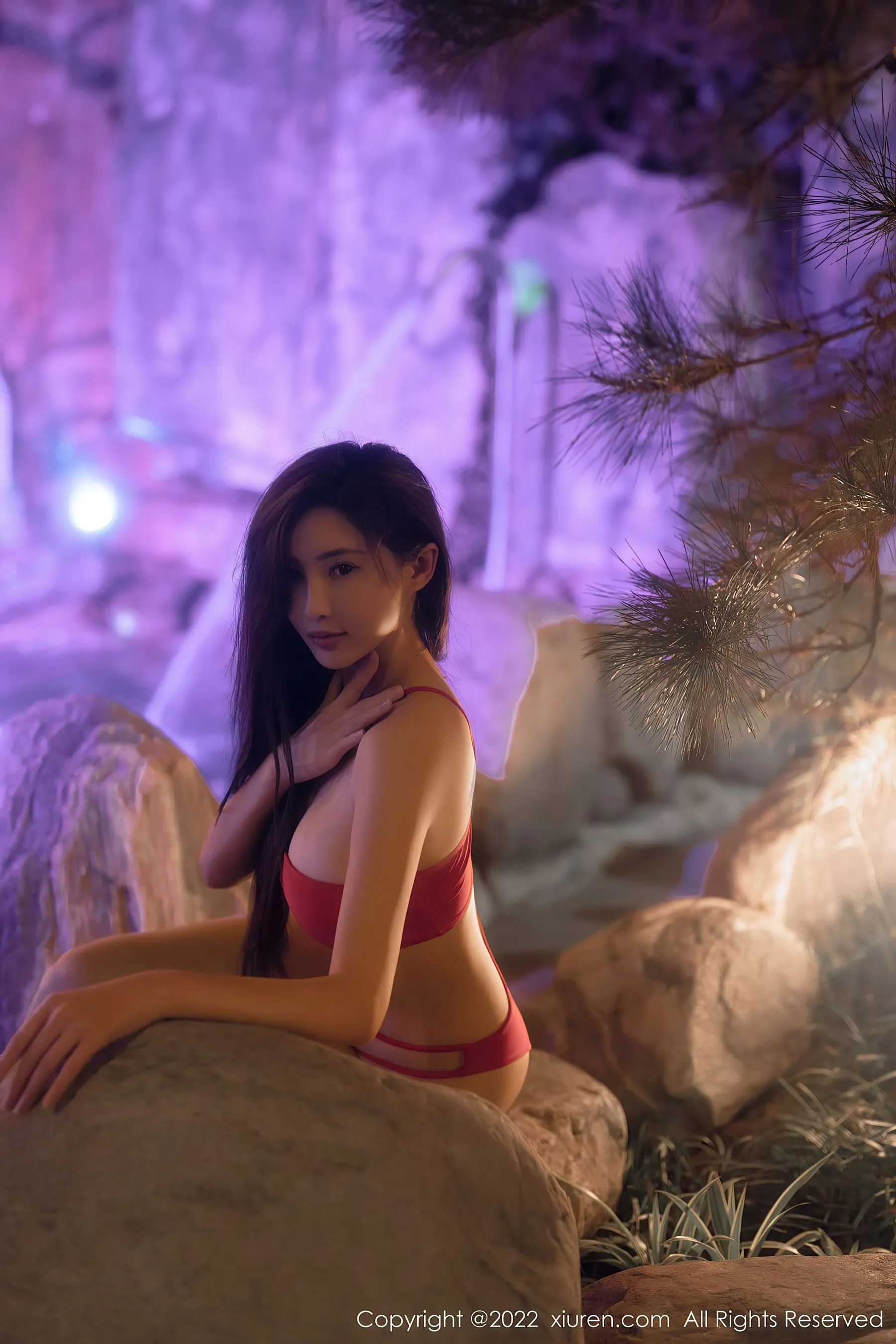 秀人网 No.6014 Carol周妍希 温泉写真 插图6