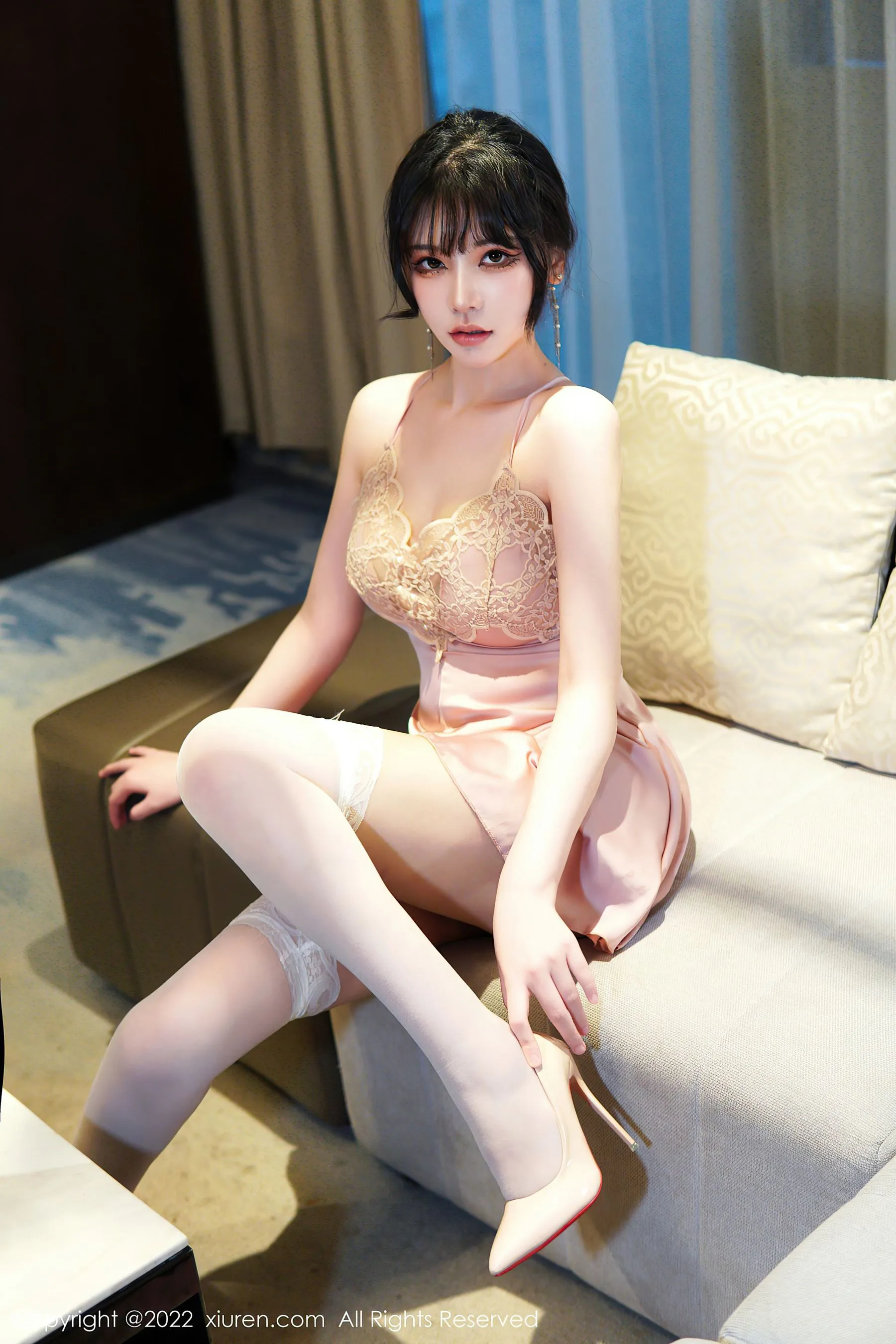 秀人网 No.6022 桃桃子-66COS