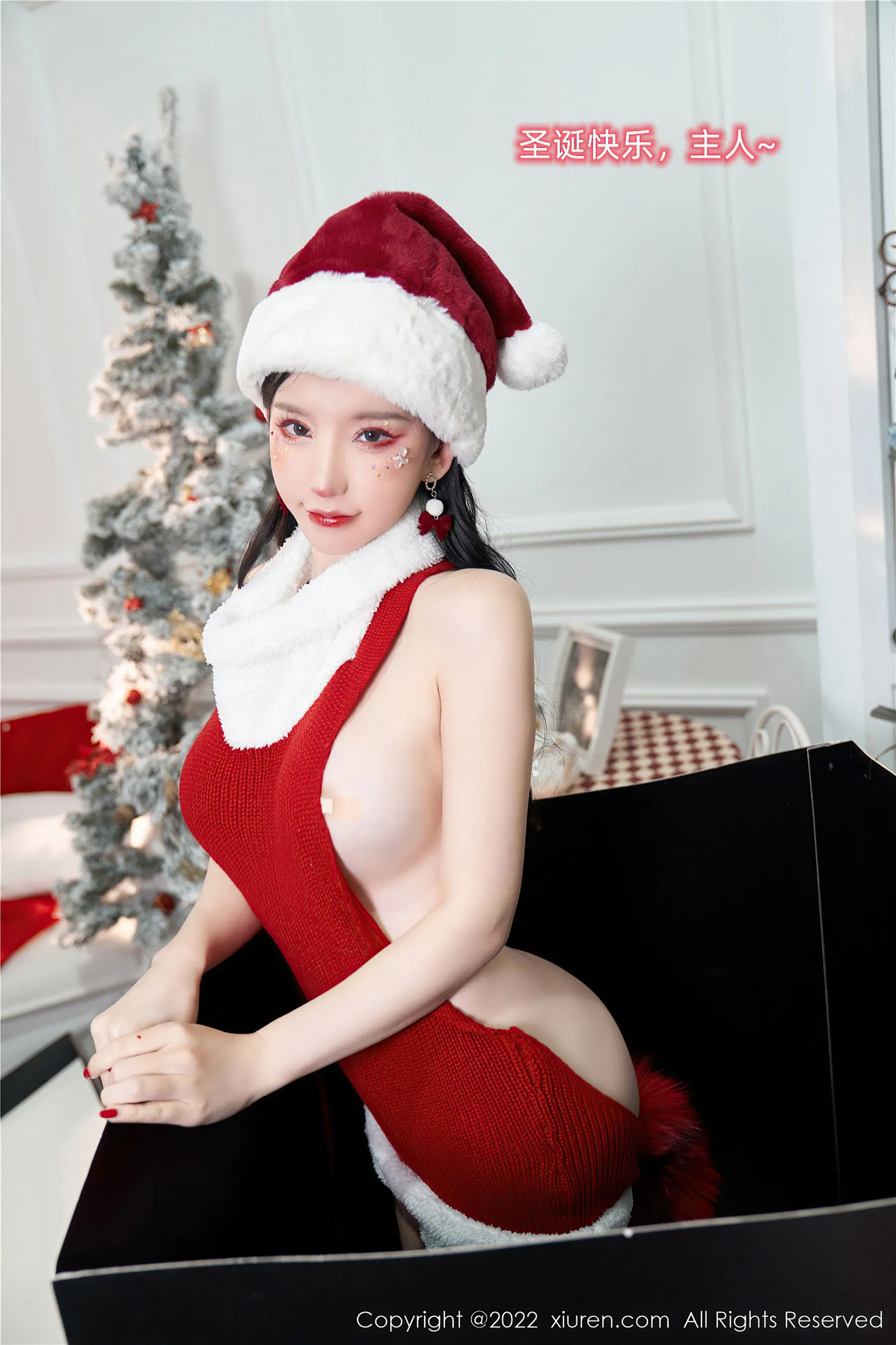秀人网 No.6038 周于希Sally 圣诞美臀-66COS