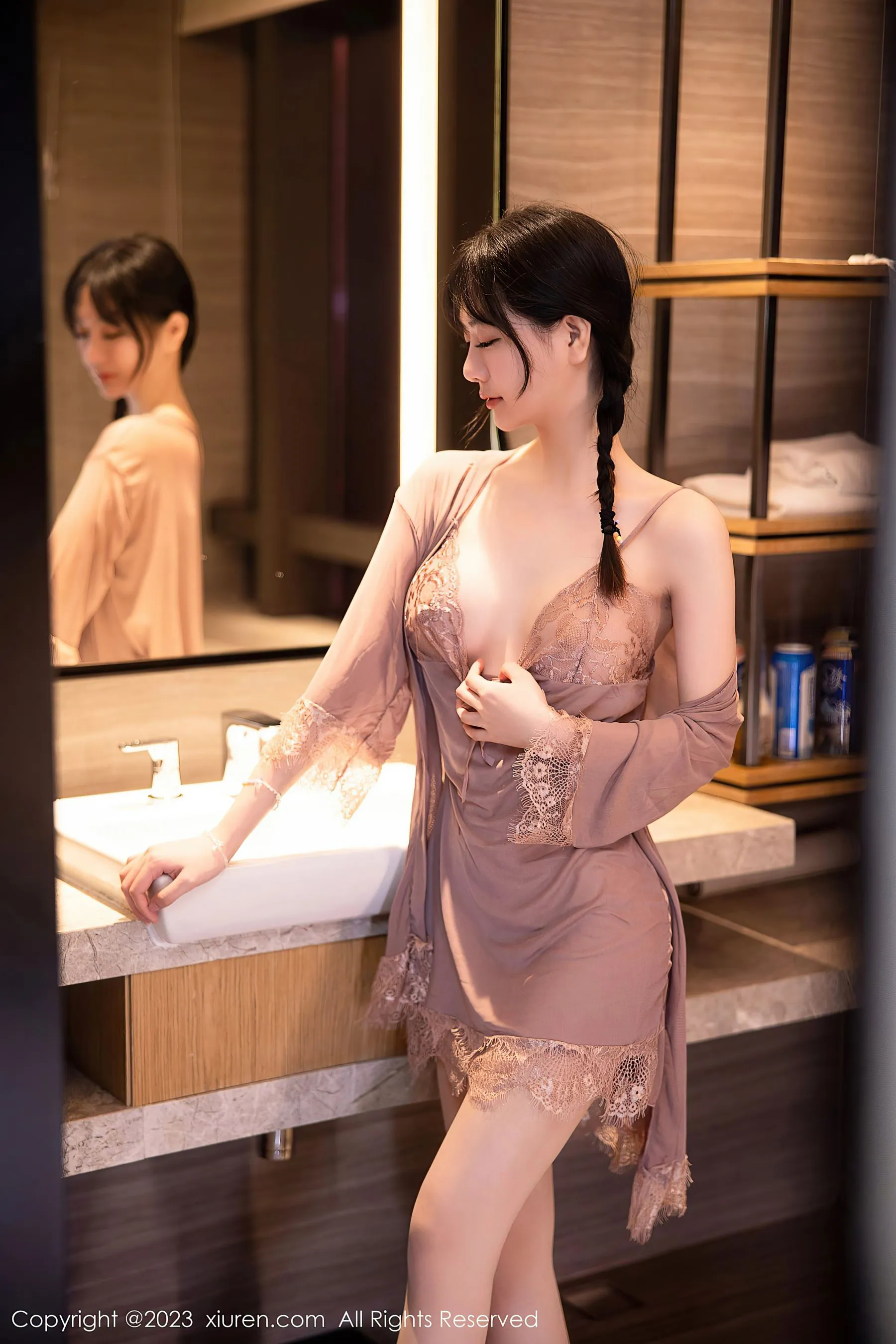 秀人网 No.6558 谢小蒽-66COS