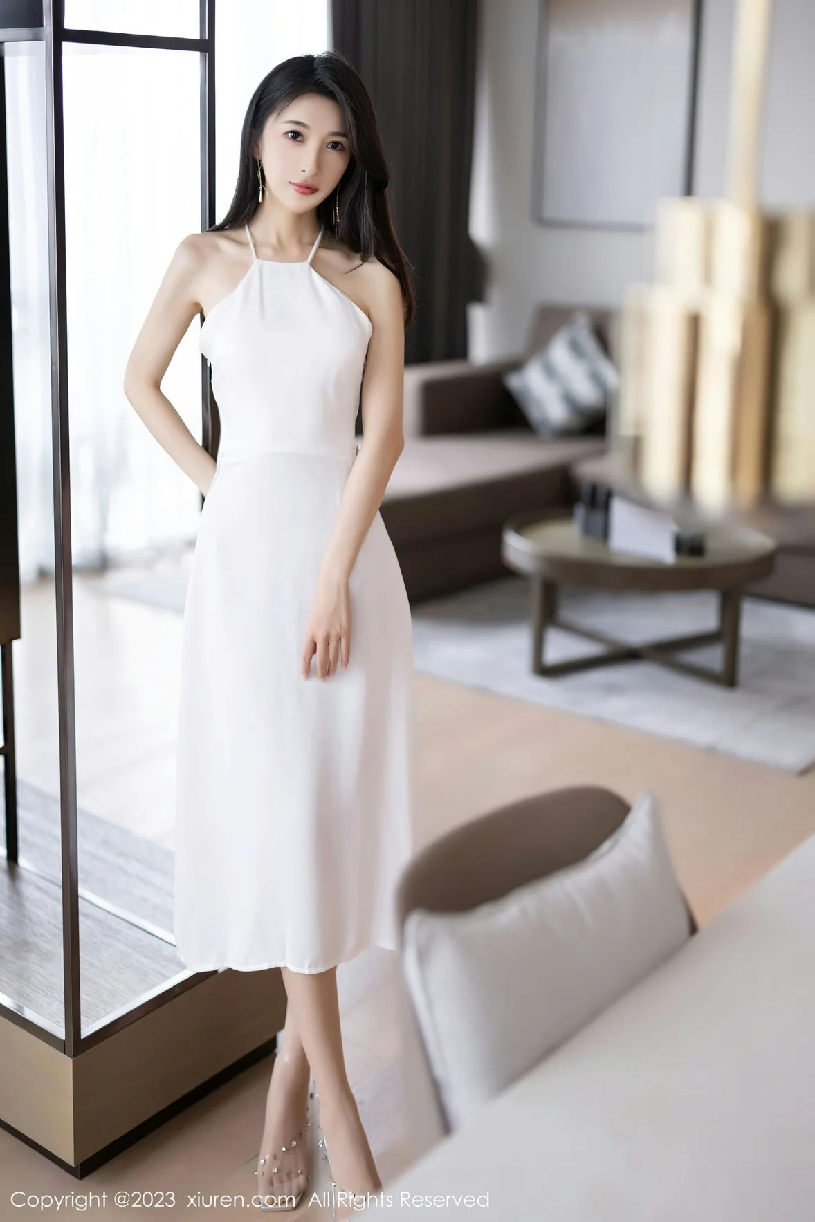 XiuRen 秀人 No.6817 林乐一 网状链式内衣性感写真 [83P]-66COS
