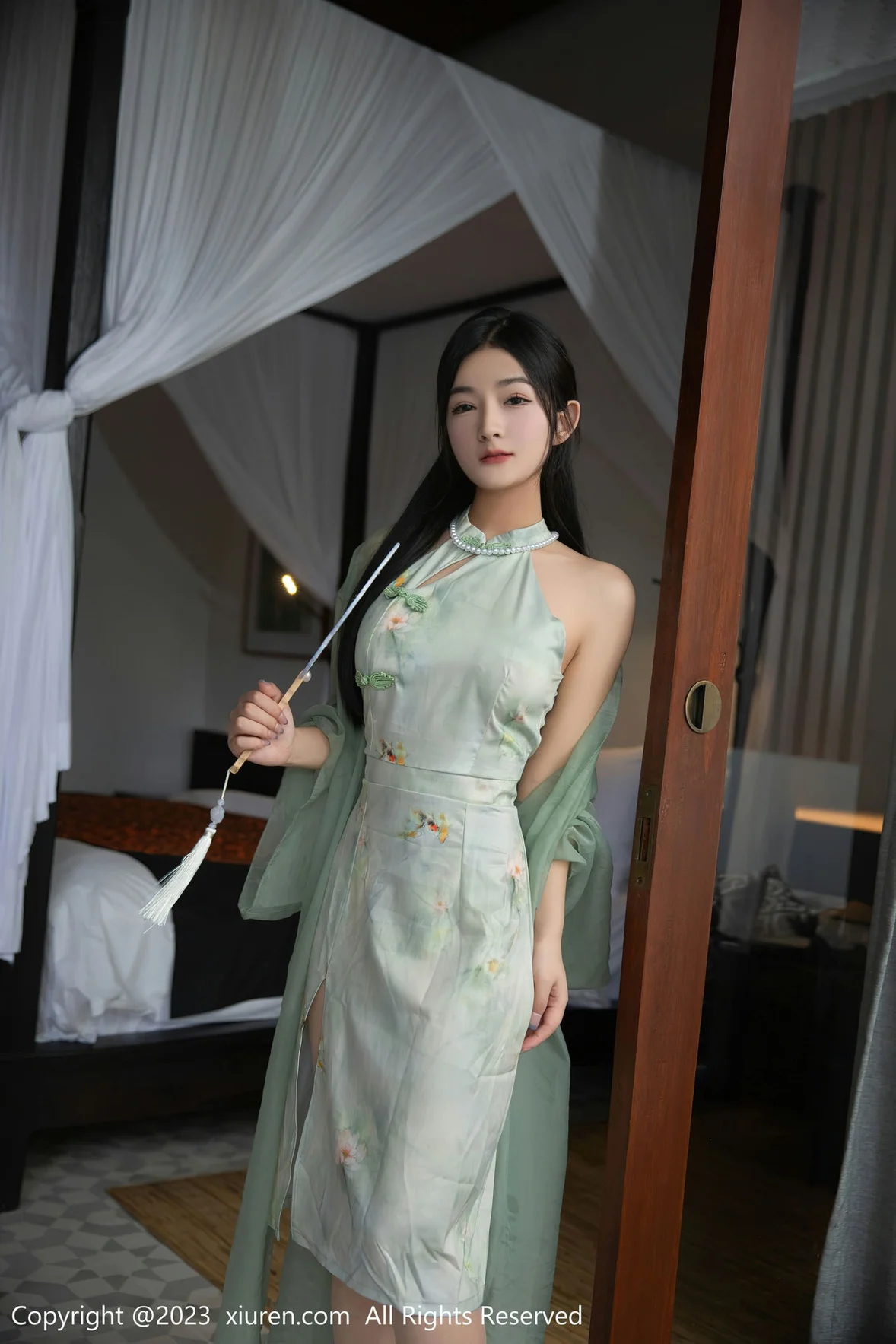 XiuRen 秀人 No.6880 谭小灵 古装薄纱水中场景拍摄 [81P]-66COS