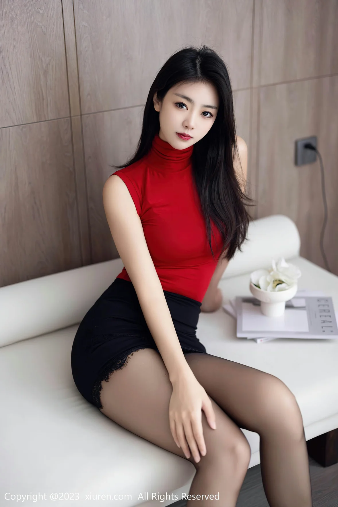 XiuRen 秀人 No.6883 可樂Vicky 性感黑色短裙性感写真3 [76P] 插图6