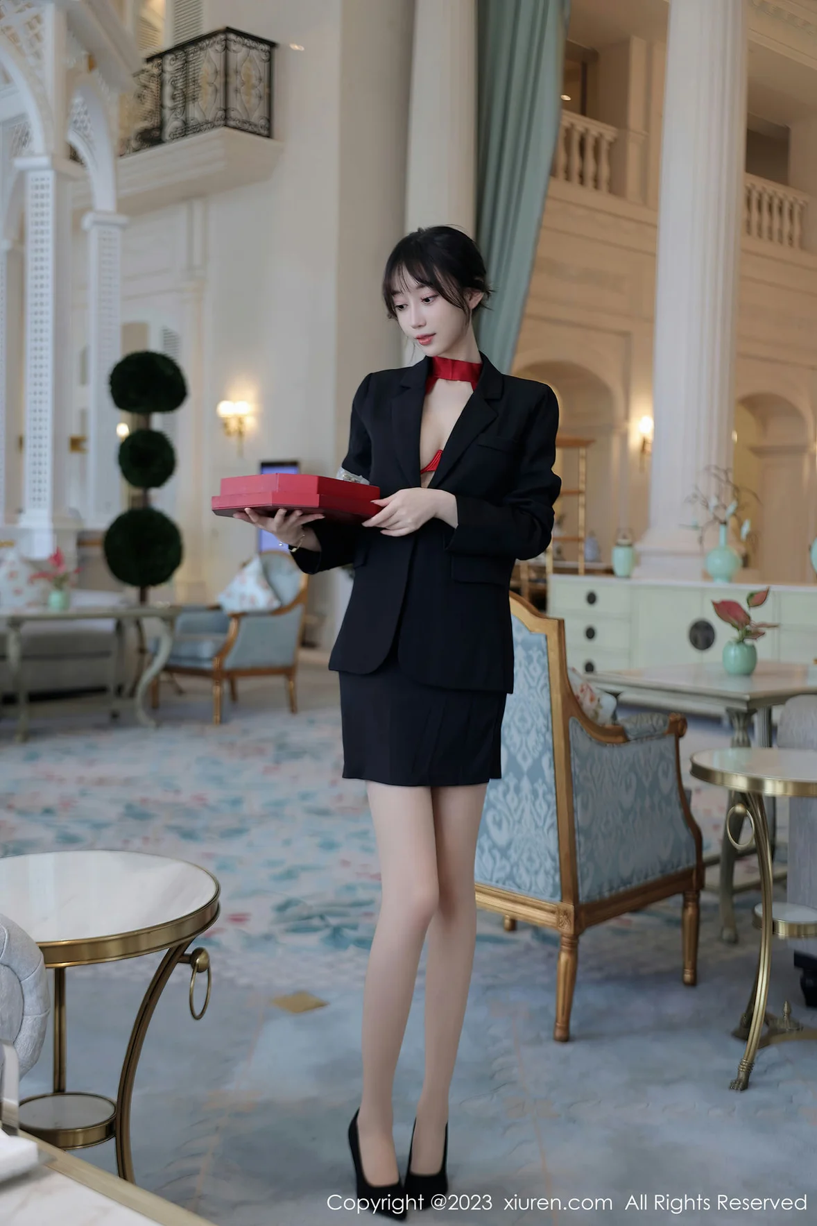 XiuRen 秀人 No.7102 玥儿玥er 红色情趣杭州旅拍 [64P]-66COS