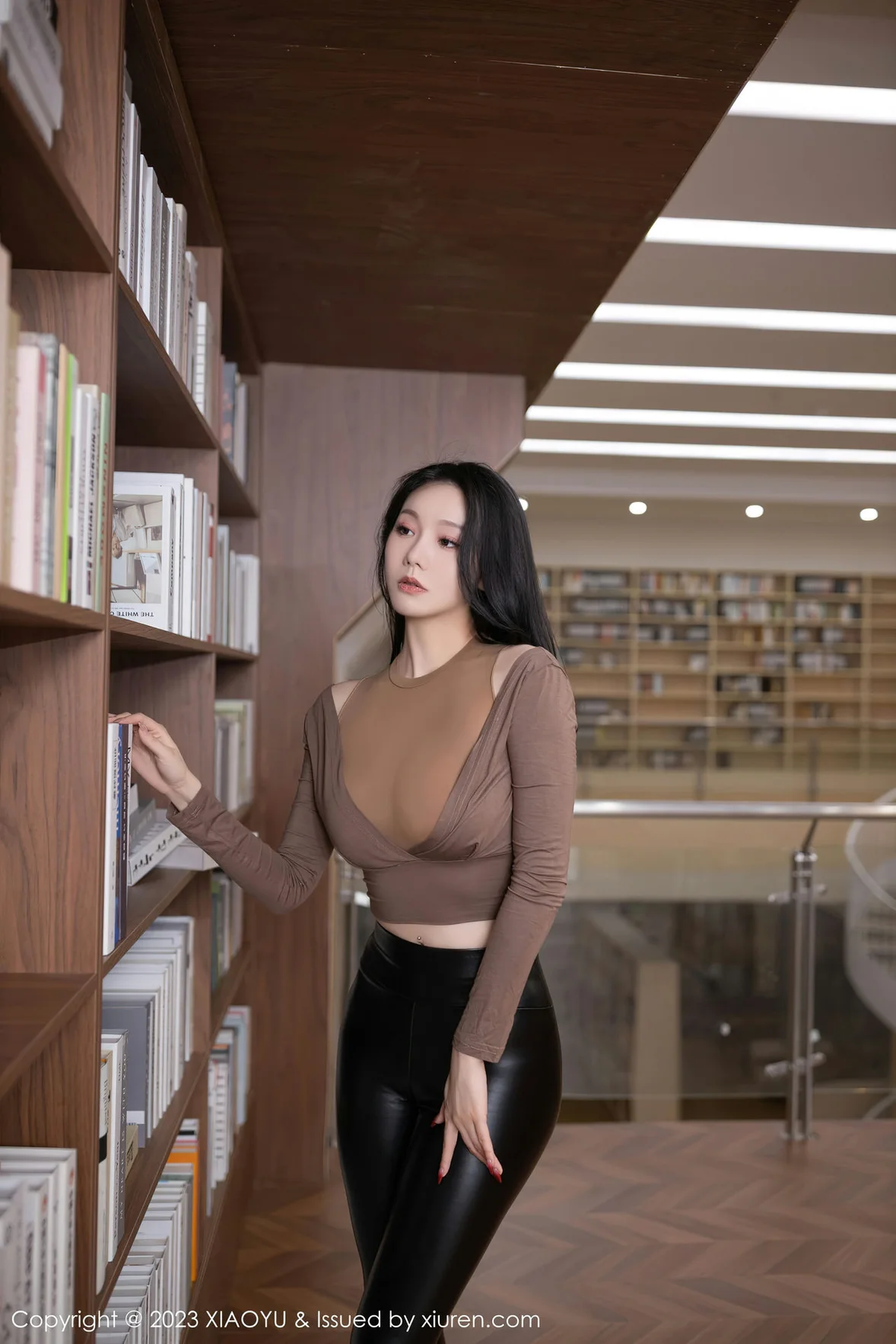 XiuRen 秀人 No.7133 安然anran 图书馆场景拍摄性感写真 [81P]-66COS