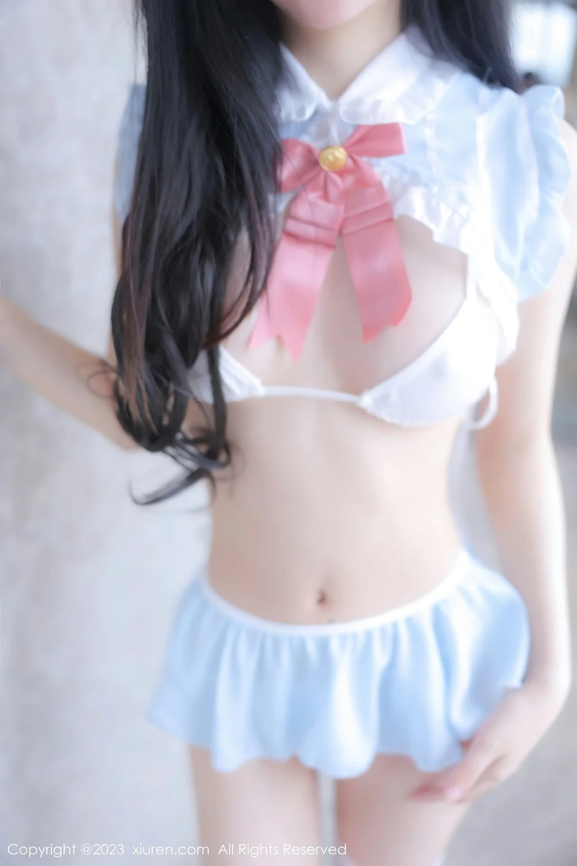 XiuRen 秀人 No.7134 幼幼 蓝色卡哇伊性感写真 [95P]-66COS