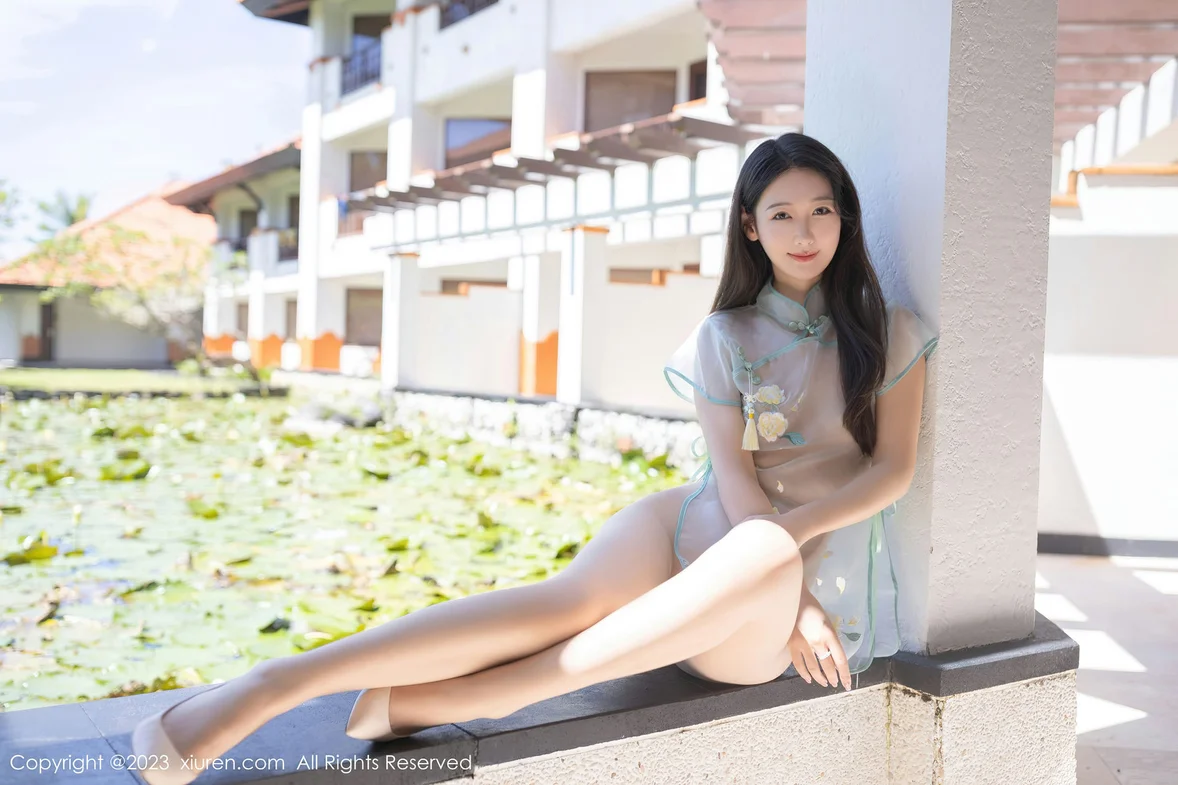 XiuRen 秀人 No.7166 唐安琪 轻透旗袍性感写真 [81P]-66COS