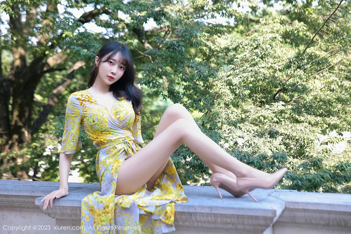 XiuRen 秀人 No.7186 玥儿玥er 花纹长裙杭州旅拍 [72P]-66COS