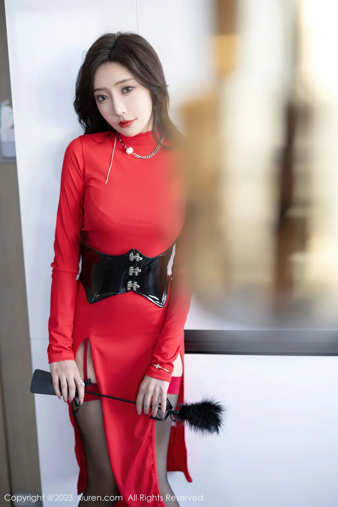 XiuRen 秀人 No.7190 王馨瑶yanni 魅惑黑丝性感写真 [92P]-66COS