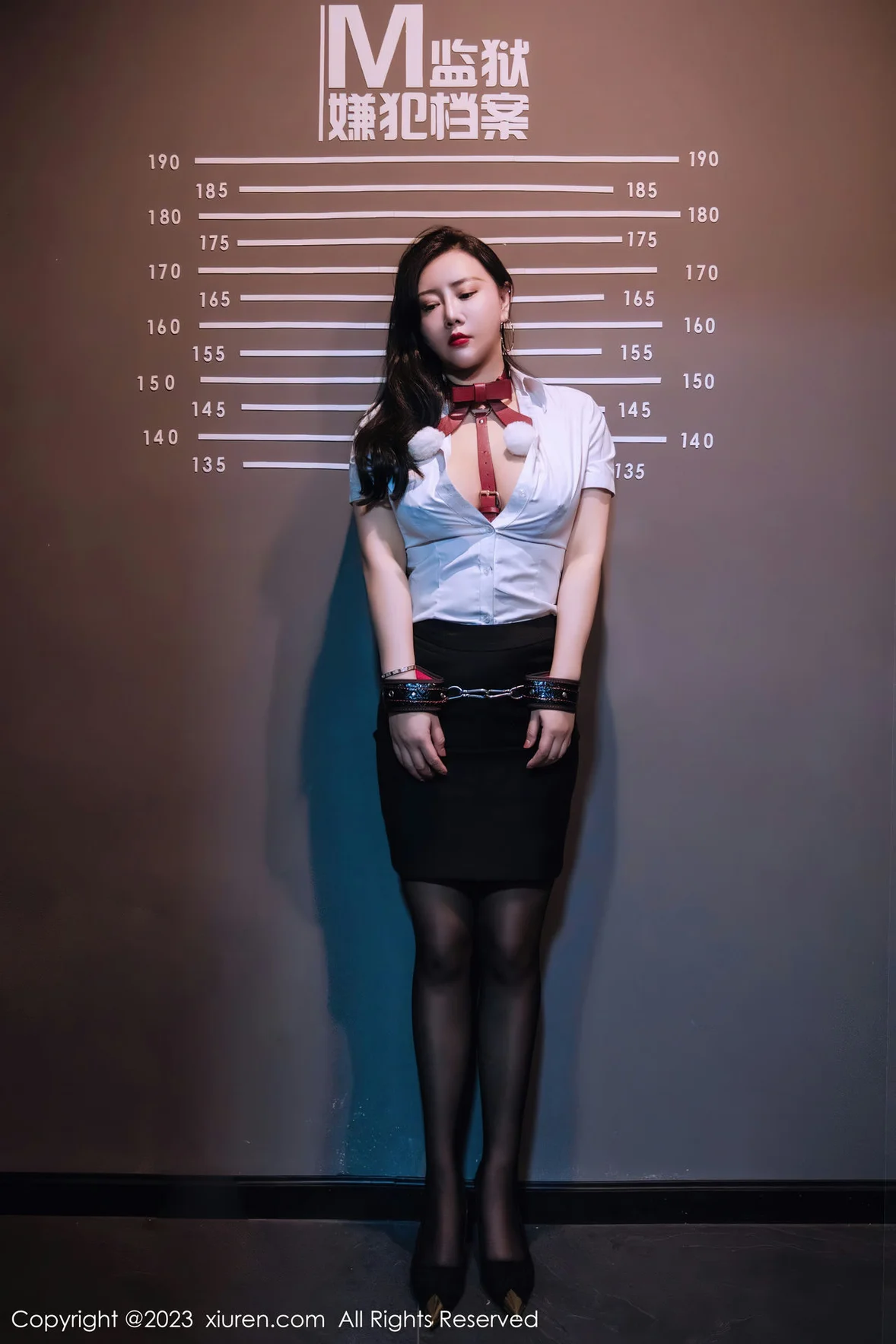 XiuRen 秀人 No.7267 王婉悠Queen 魅惑黑丝性感写真 [73P]-66COS