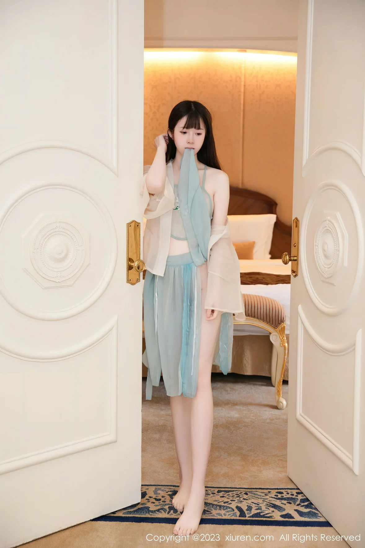 XiuRen 秀人 No.7321 林悠悠 肚兜古装清纯甜美 [87P]-66COS