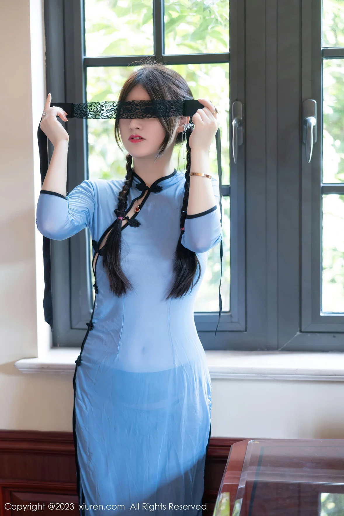 XiuRen 秀人 No.7357 诗诗kiki 轻透旗袍性感写真 [85P]-66COS