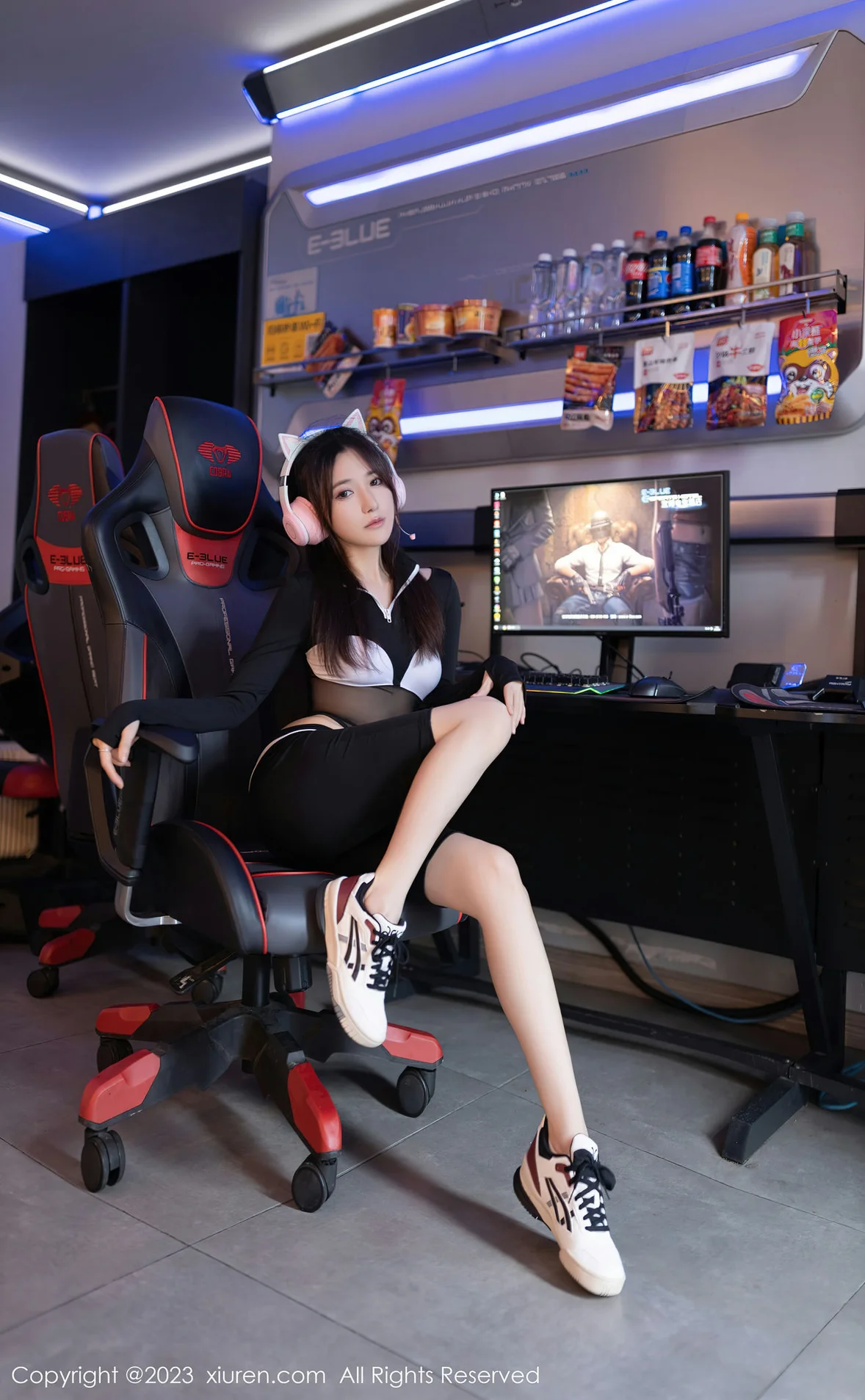 XiuRen 秀人 No.7361 鱼子酱Fish 电竞女孩性感写真 [82P]-66COS