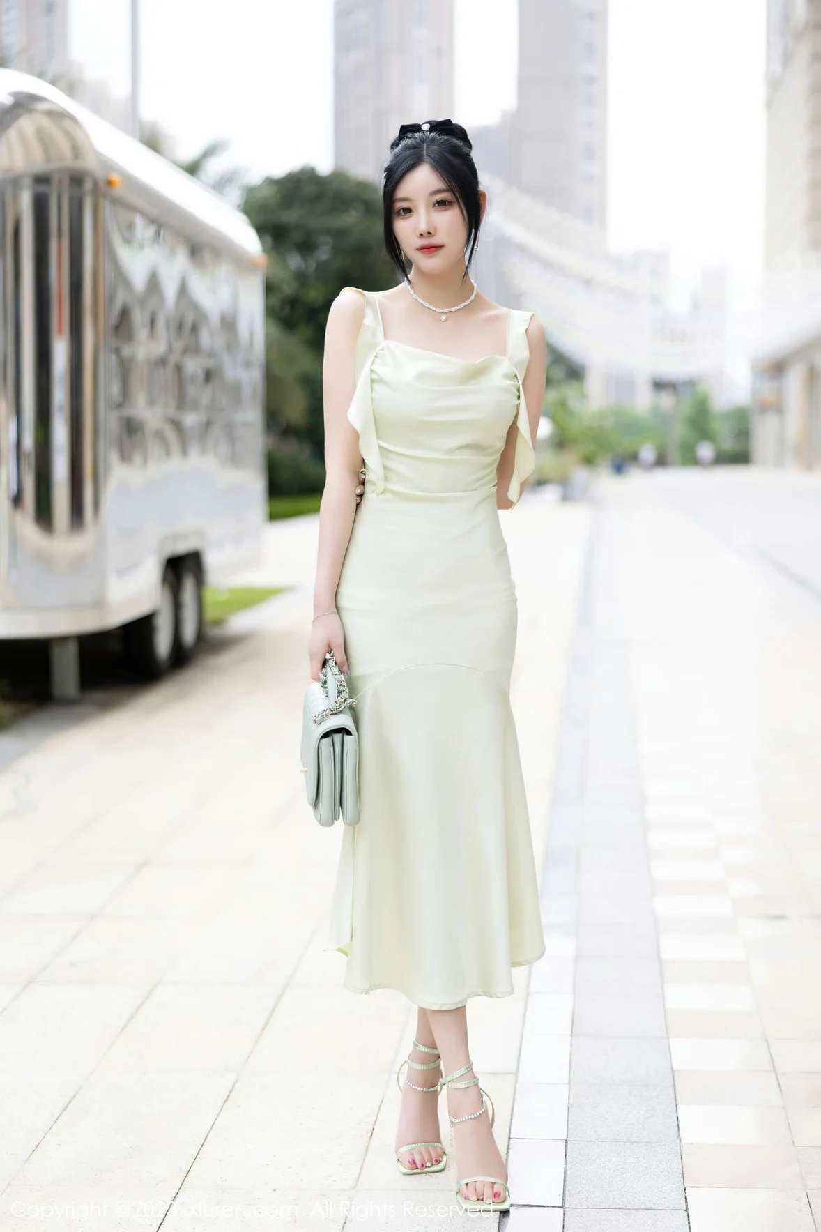 秀人网 No.7410 杨晨晨Yome 轻透薄纱性感写真 [82P]-66COS