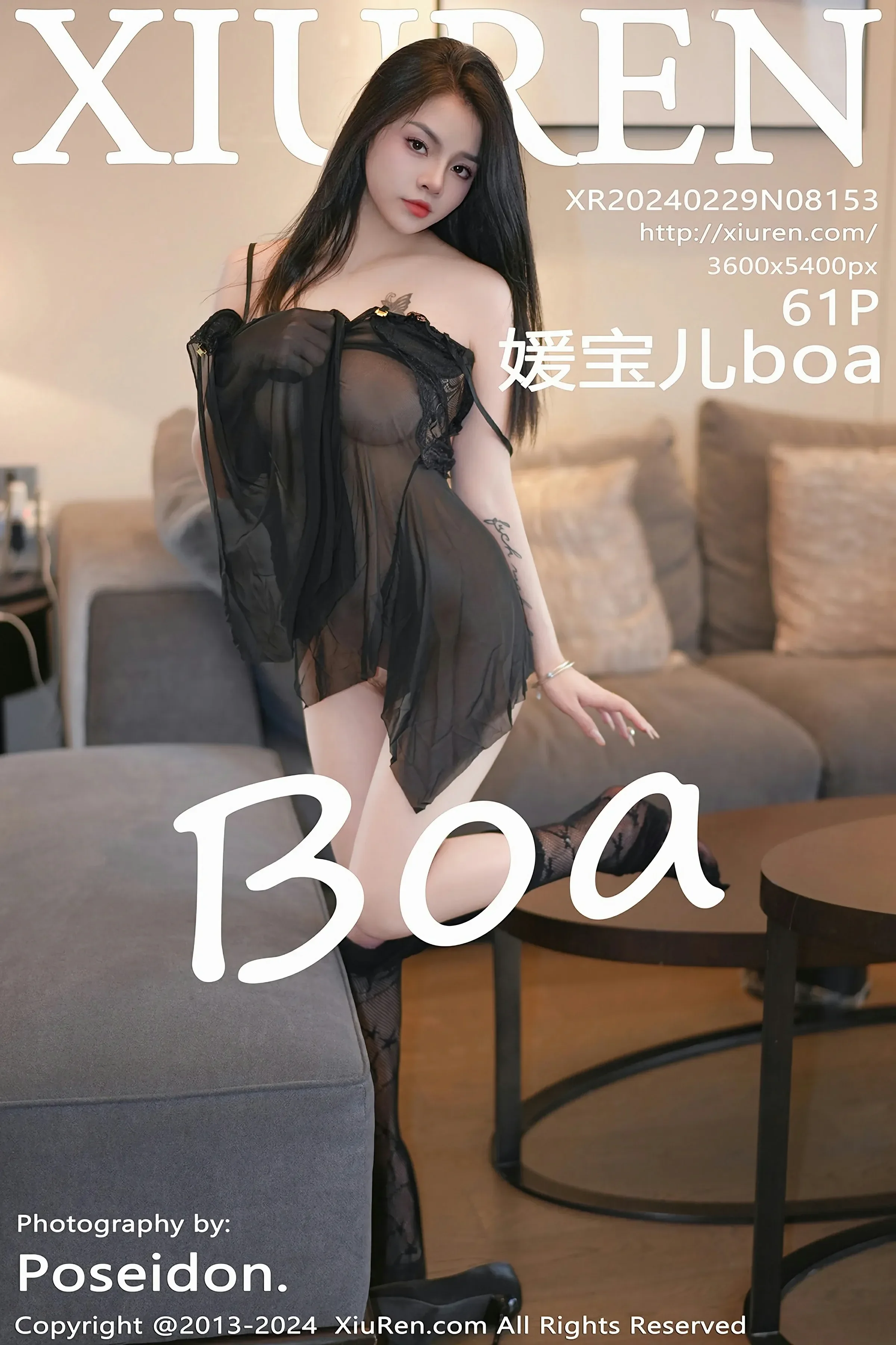 XiuRen 秀人 No.8153 媛宝儿boa [61P]-66COS