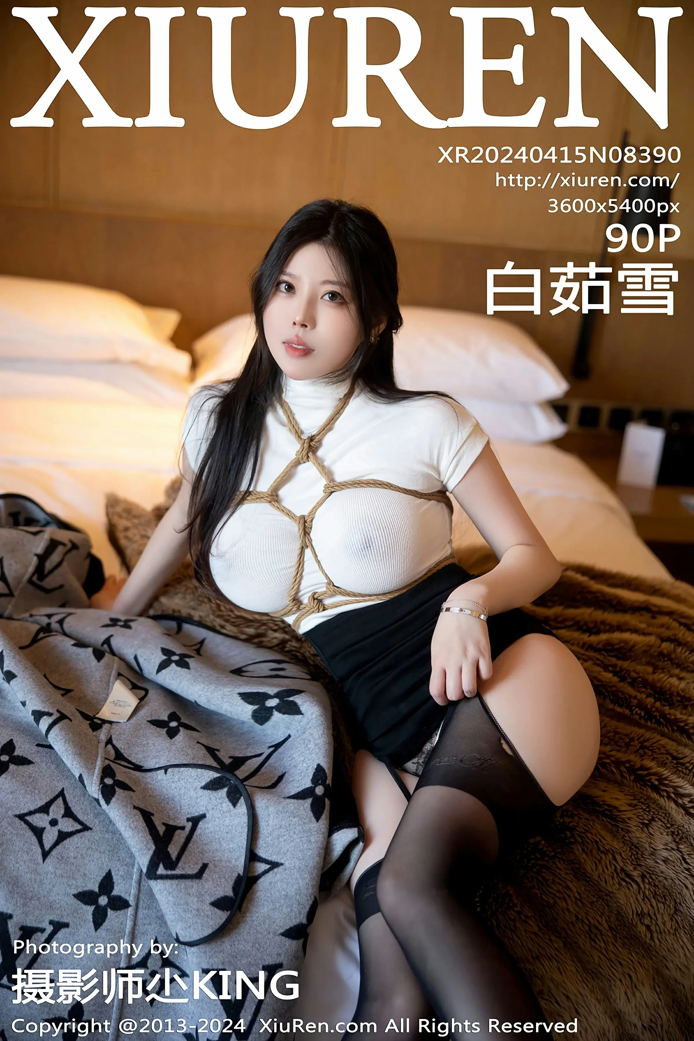 XiuRen 秀人 No.8390 白茹雪 [90P]-66COS