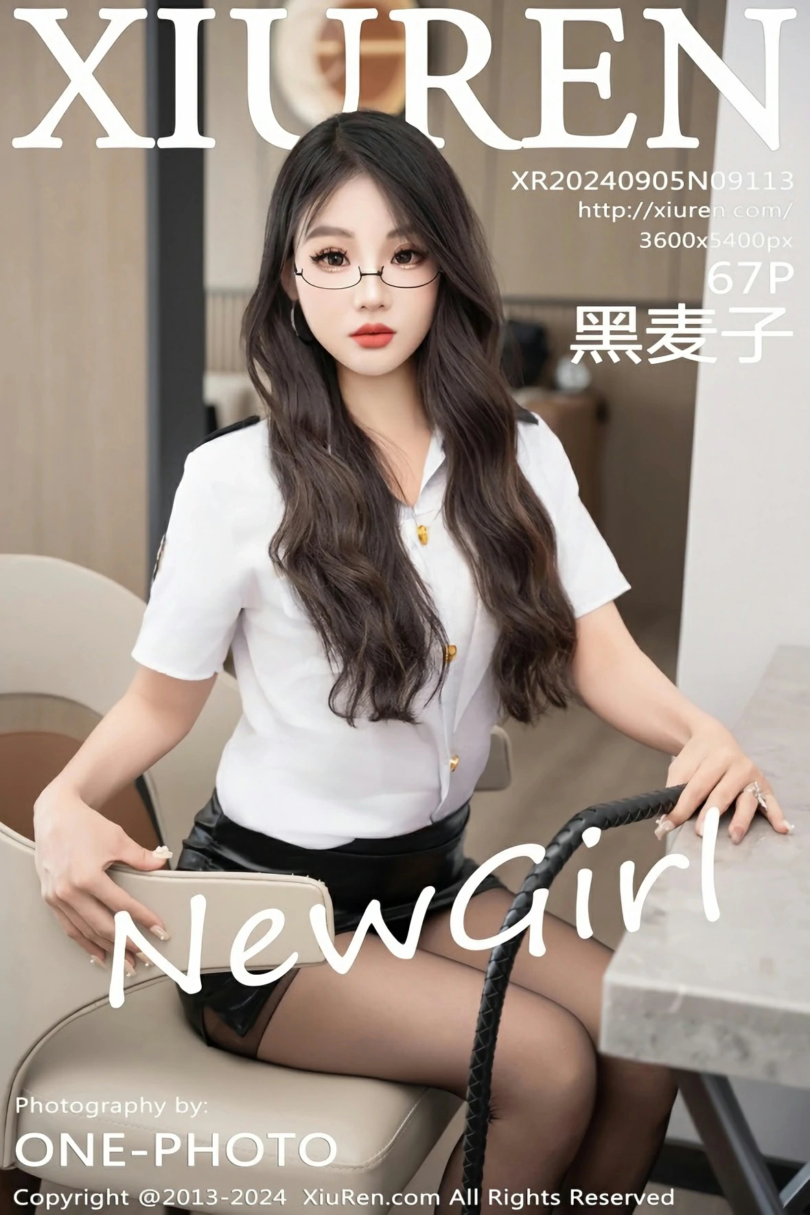 XiuRen 秀人 No.9113 黑麦子 新人模特 [67P]-66COS