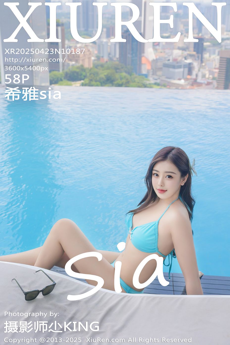 XiuRen 秀人 No.10187 希雅sia [58P]-66COS