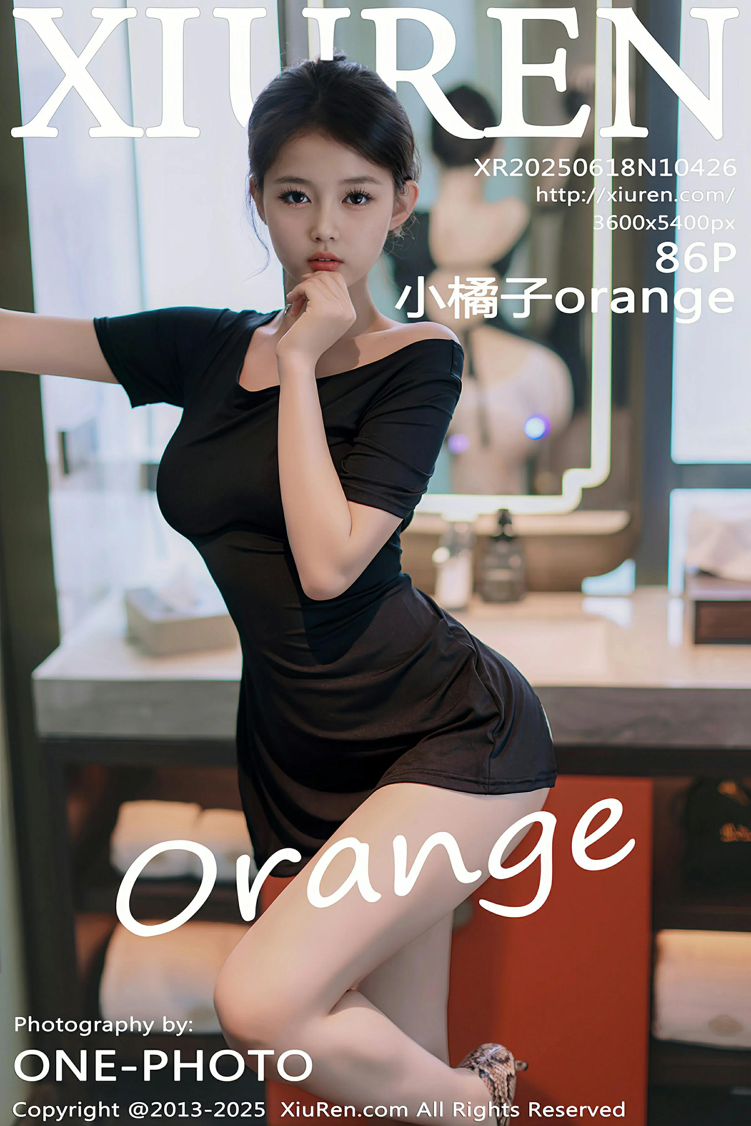 秀人网 No.10426 小橘子orange [86P]-66COS