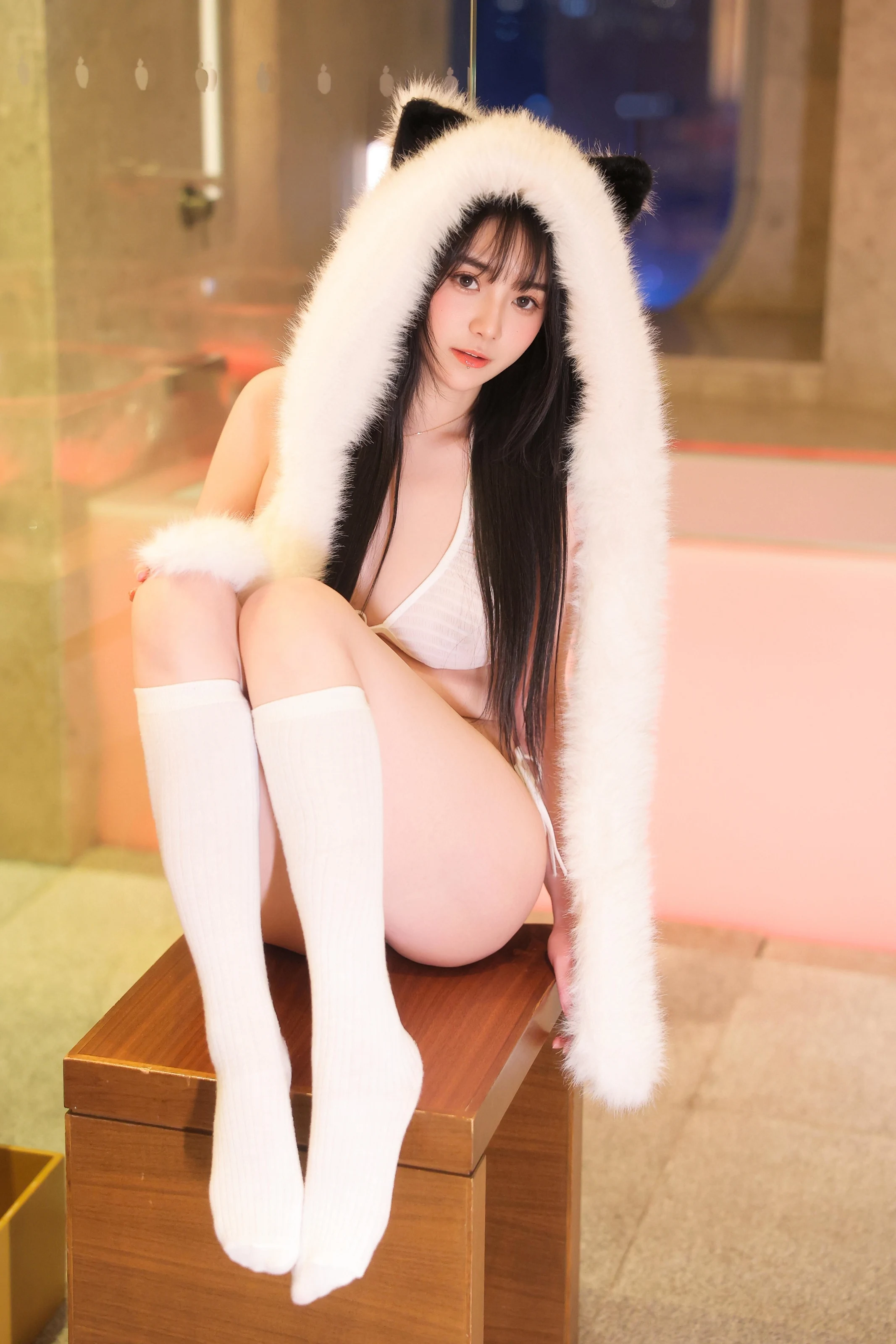 XiuRen 内购版 No.10302 软情 白色小猫咪 [60P] 插图2