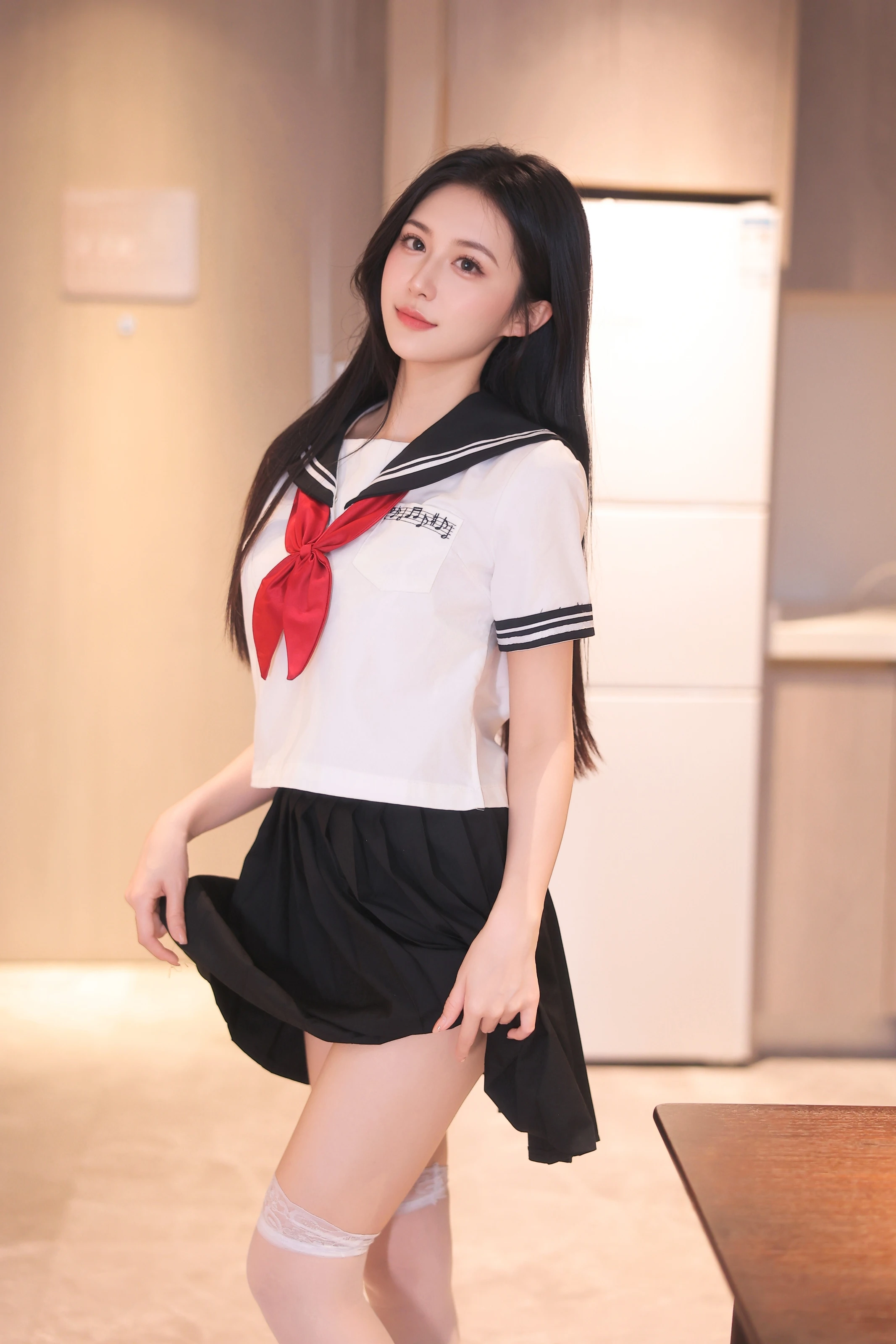 XiuRen 内购版 No.10234 shelly诗莉吖 清纯学生装  [76P]-66COS