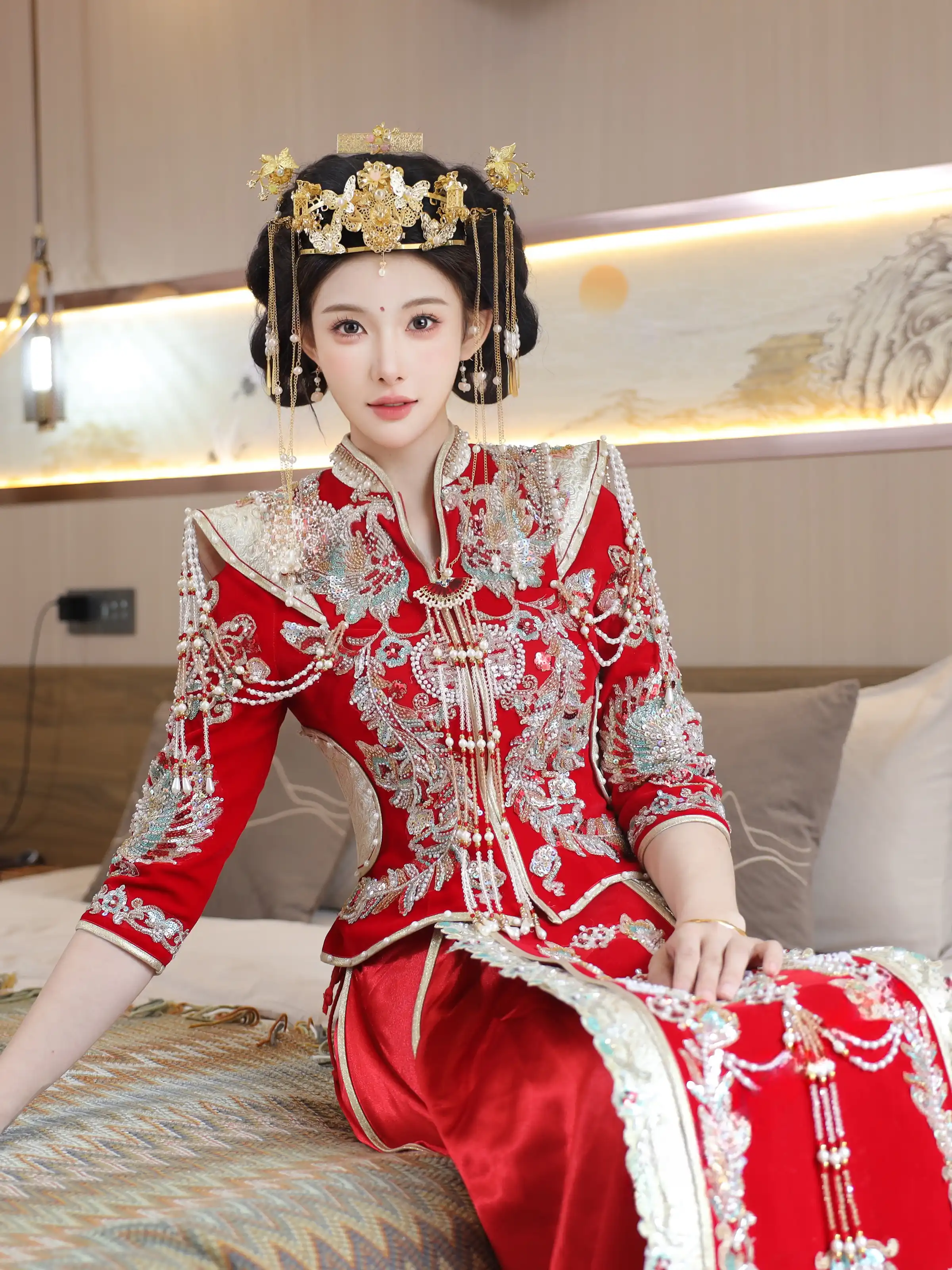 XiuRen 内购版 No.10742 梨霜儿 新娘子 [91P]-66COS