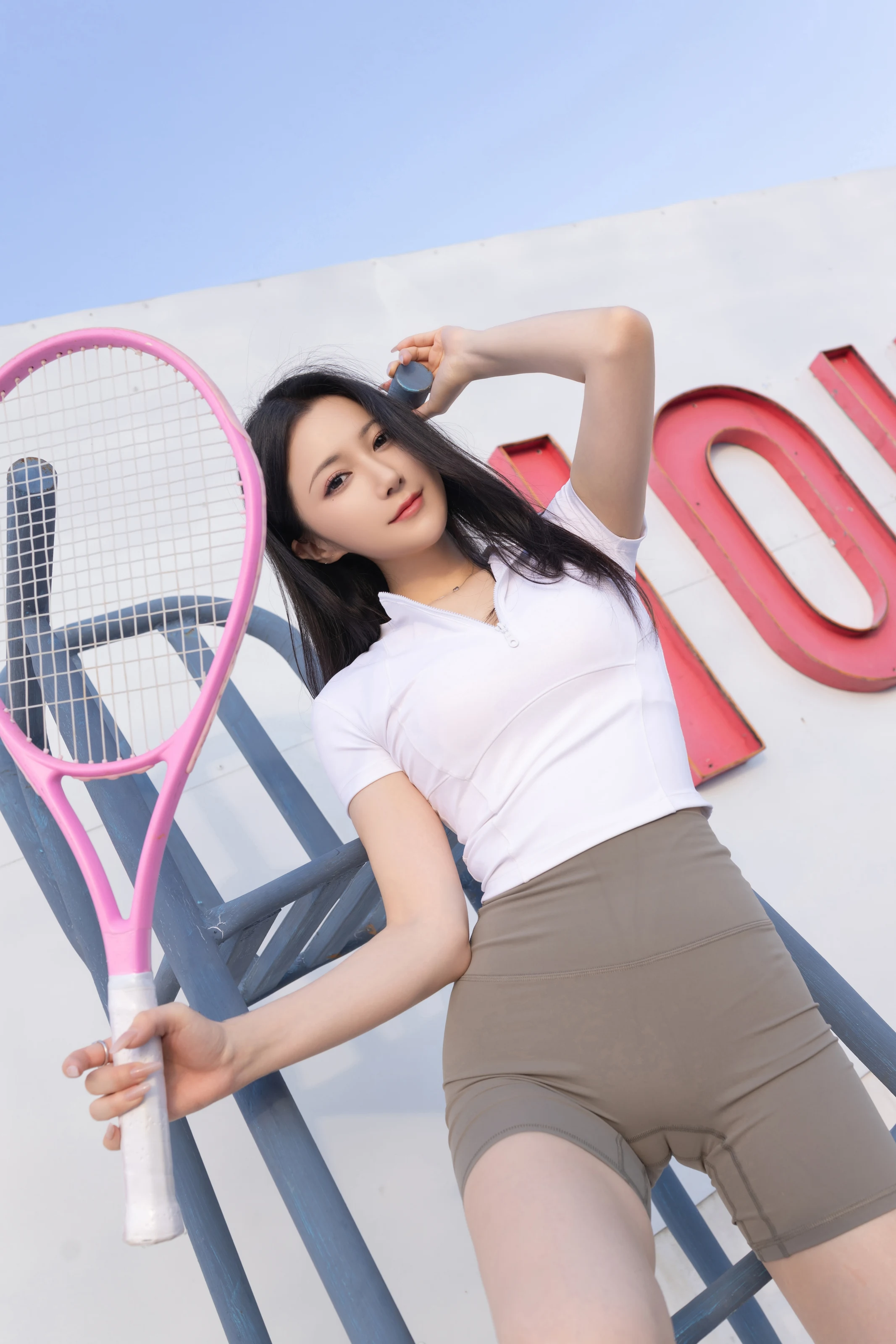 XiuRen 内购版 No.11106 鱼子酱Fish 网球场 [120P]-66COS