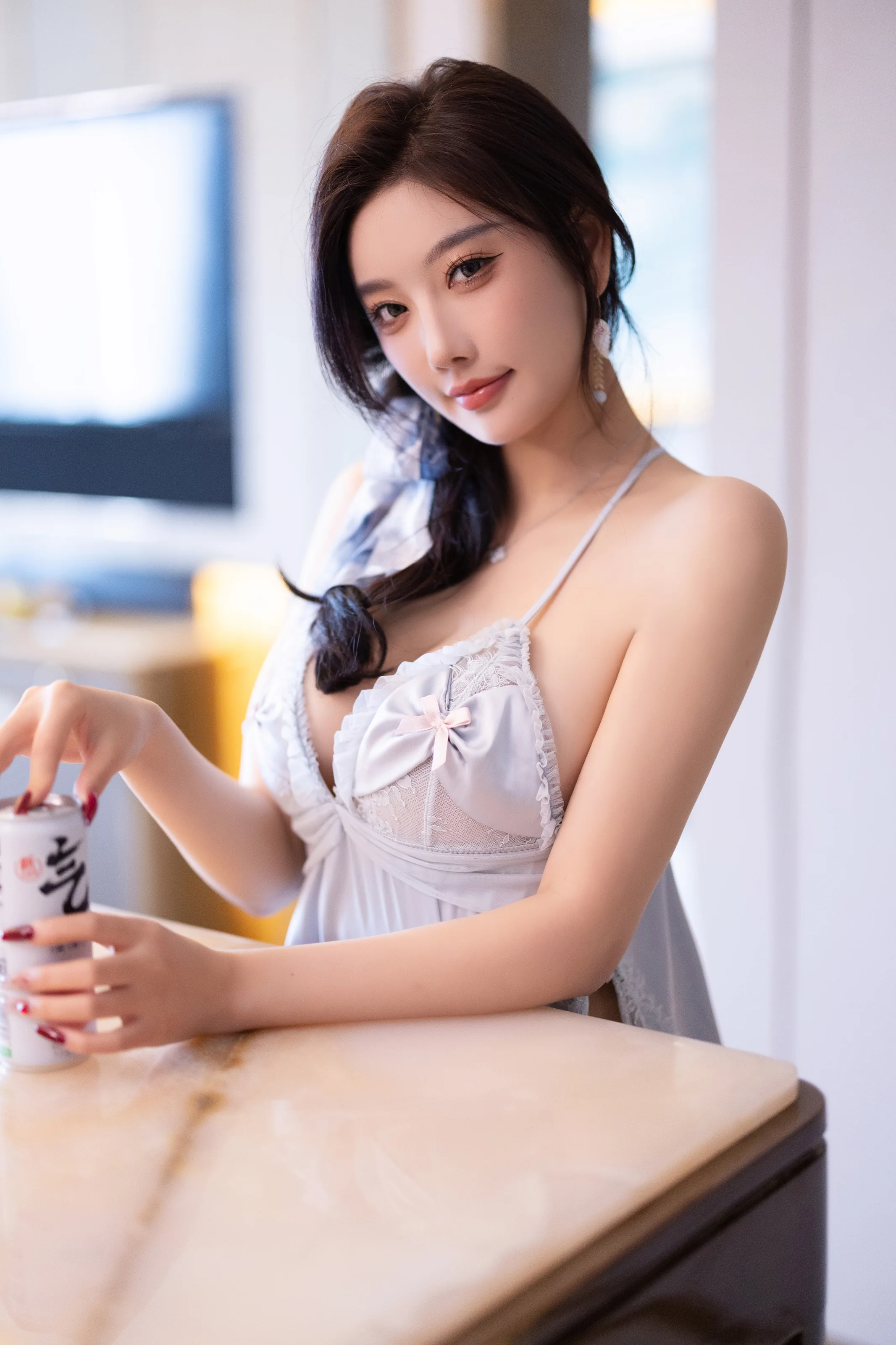XiuRen 内购版 No.9249 杨晨晨 白色丝袜 [101P] 插图5