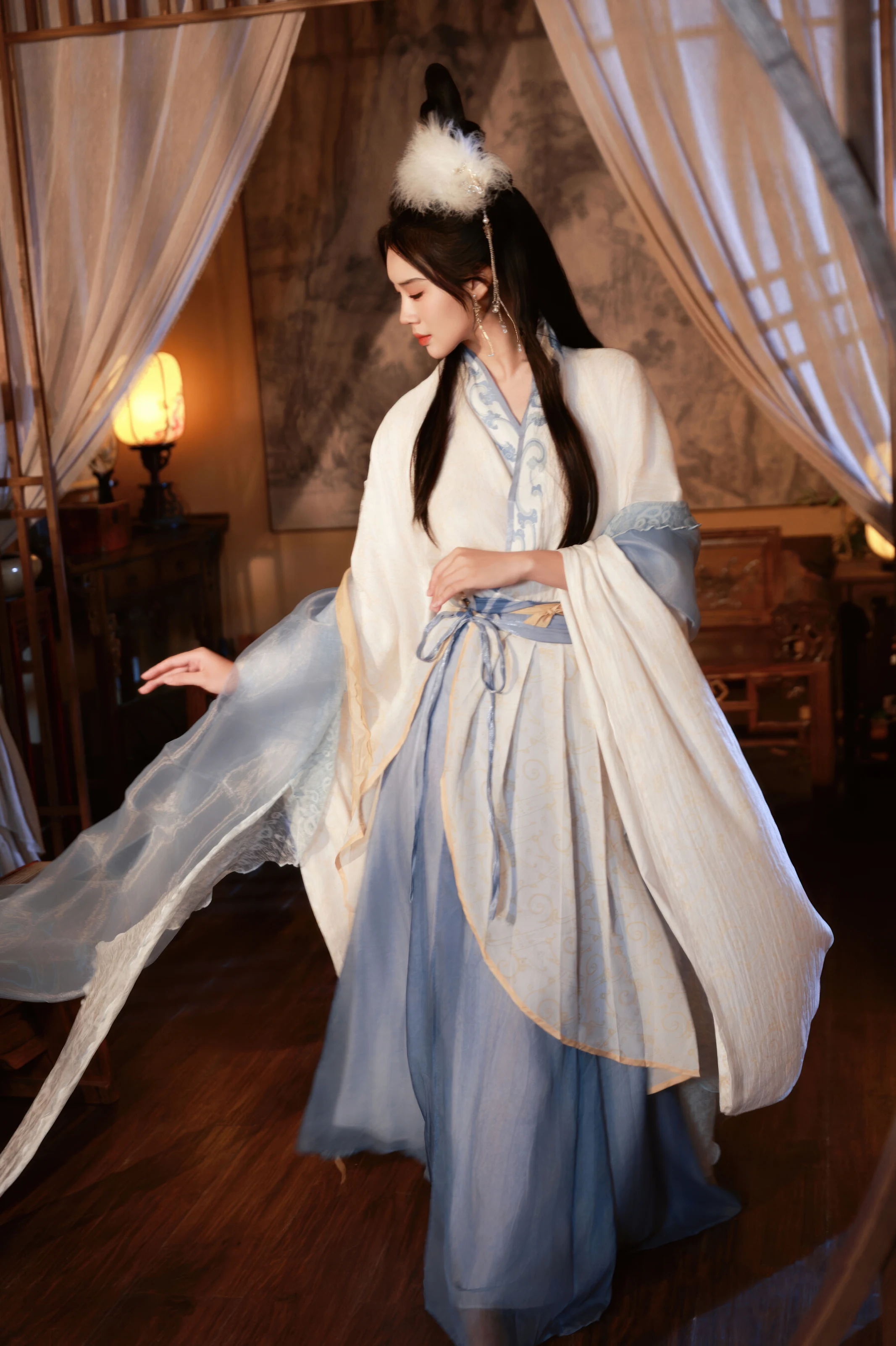 XiuRen 内购版 No. 10835 南乔 古风汉服·嫦娥 [114P] 插图2