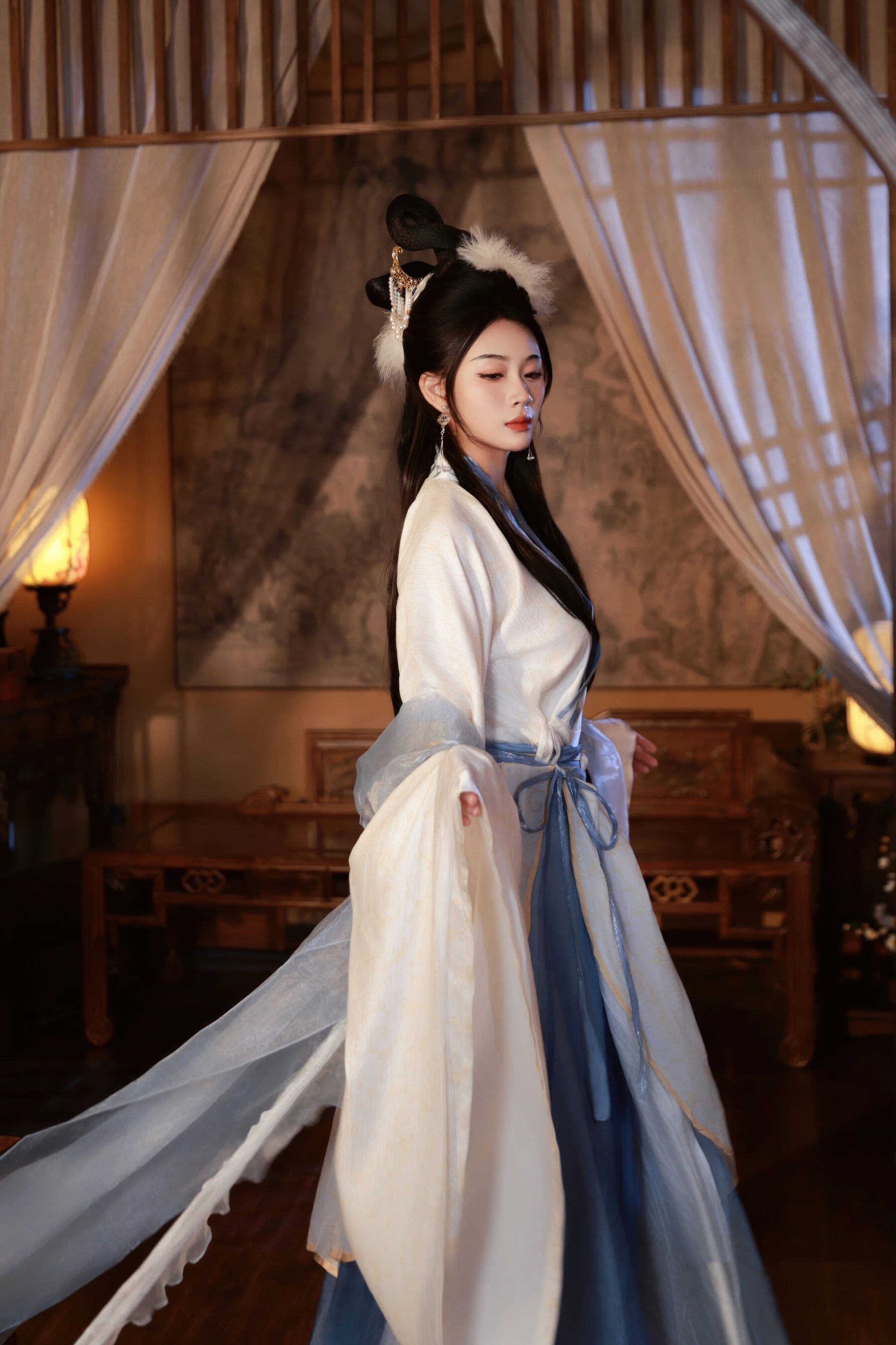 XiuRen 内购版 No. 10835 南乔 古风汉服·嫦娥 [114P] 插图6