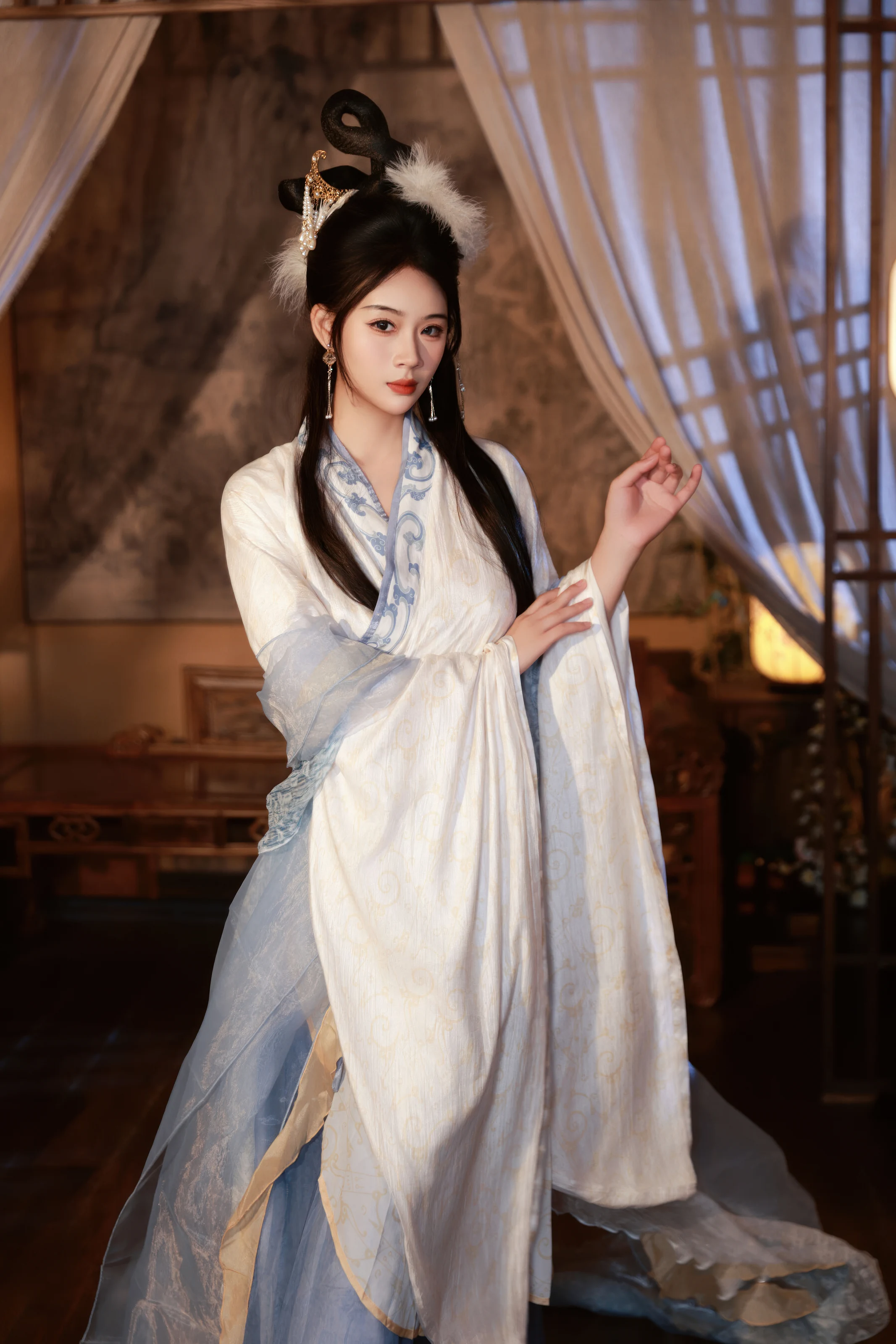 XiuRen 内购版 No. 10835 南乔 古风汉服·嫦娥 [114P] 插图5