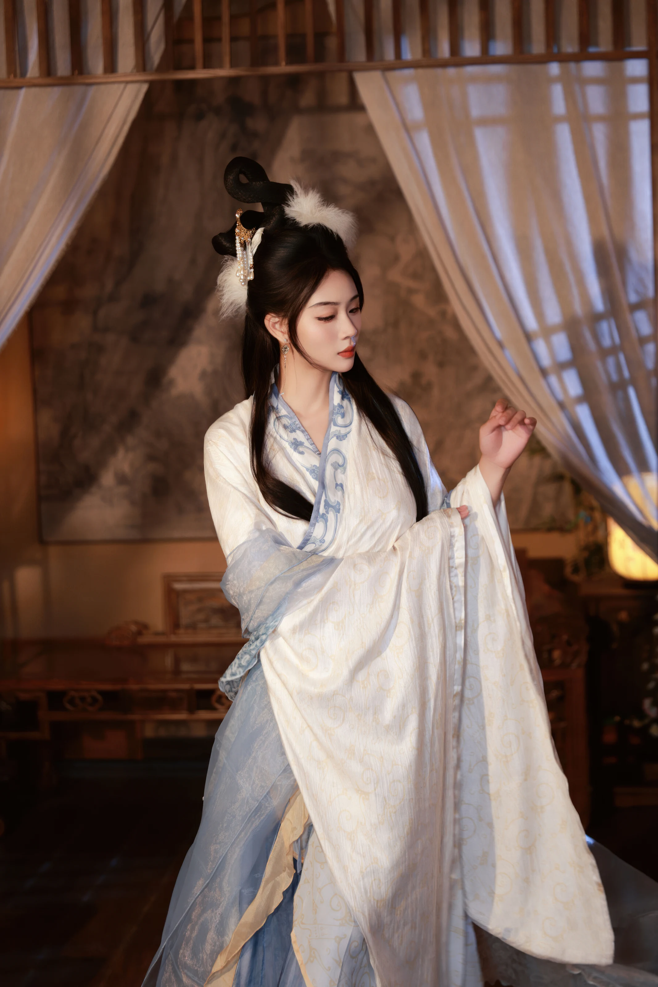 XiuRen 内购版 No. 10835 南乔 古风汉服·嫦娥 [114P] 插图4