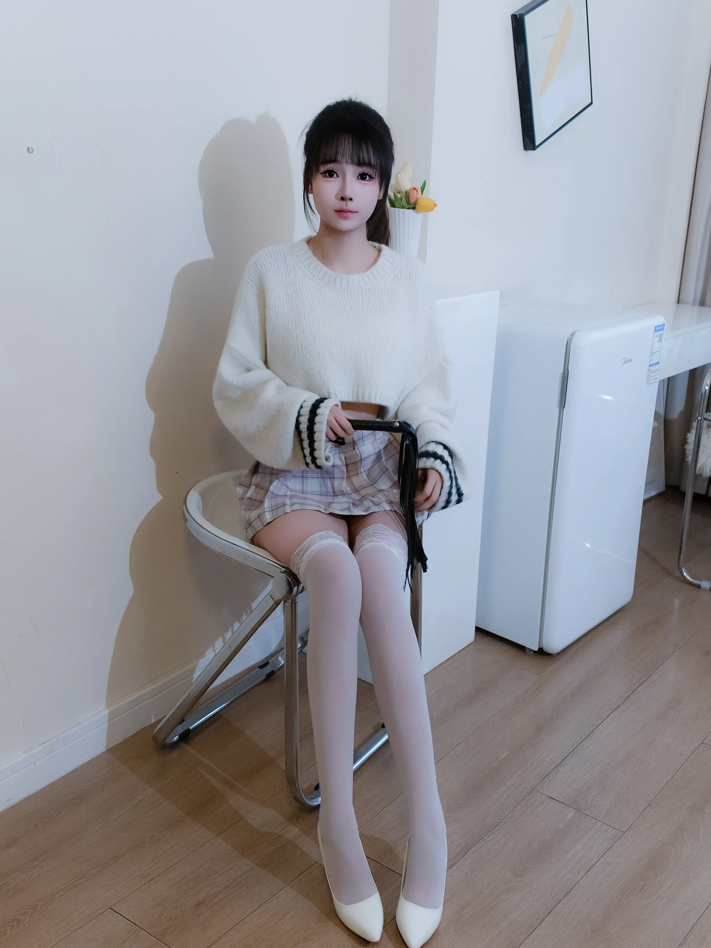 XiuRen 内购版 No.11196 沈蜜儿 白色毛衣 [58P] 插图6