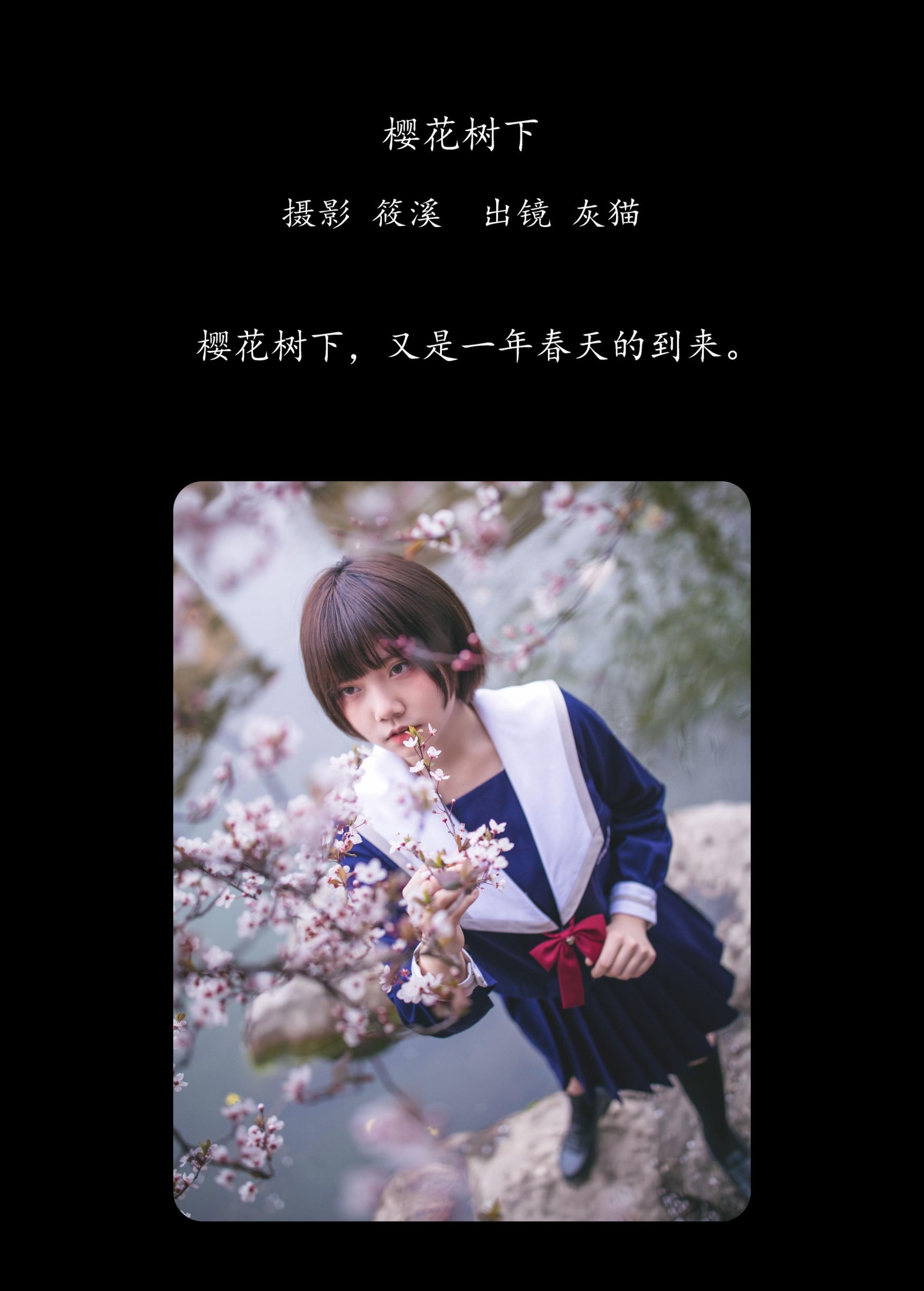 灰猫 – 《樱花树下》[20P] 插图2