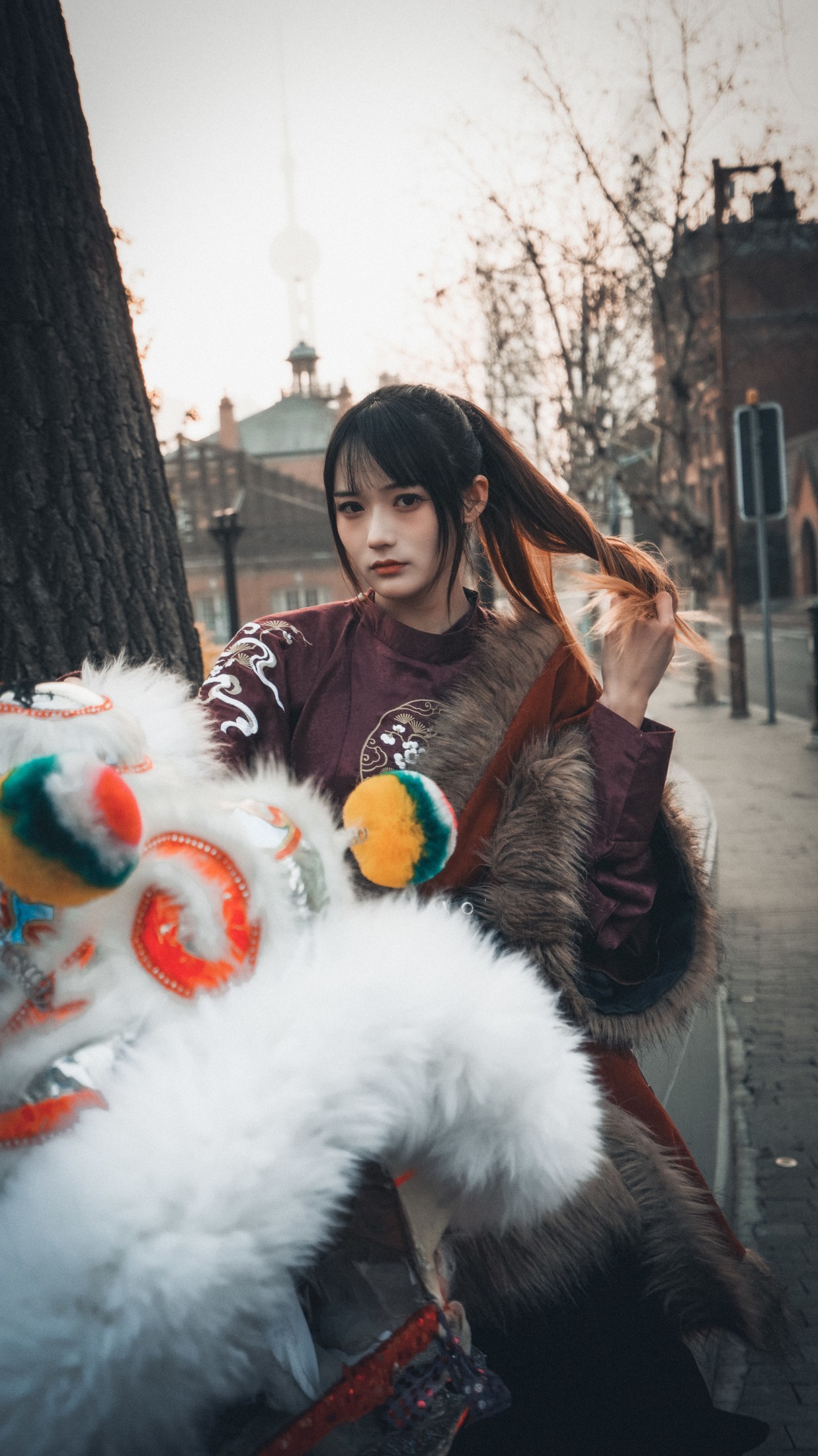 兔子Zzz不吃胡萝卜 – 《舞狮少女》[46P] 插图4