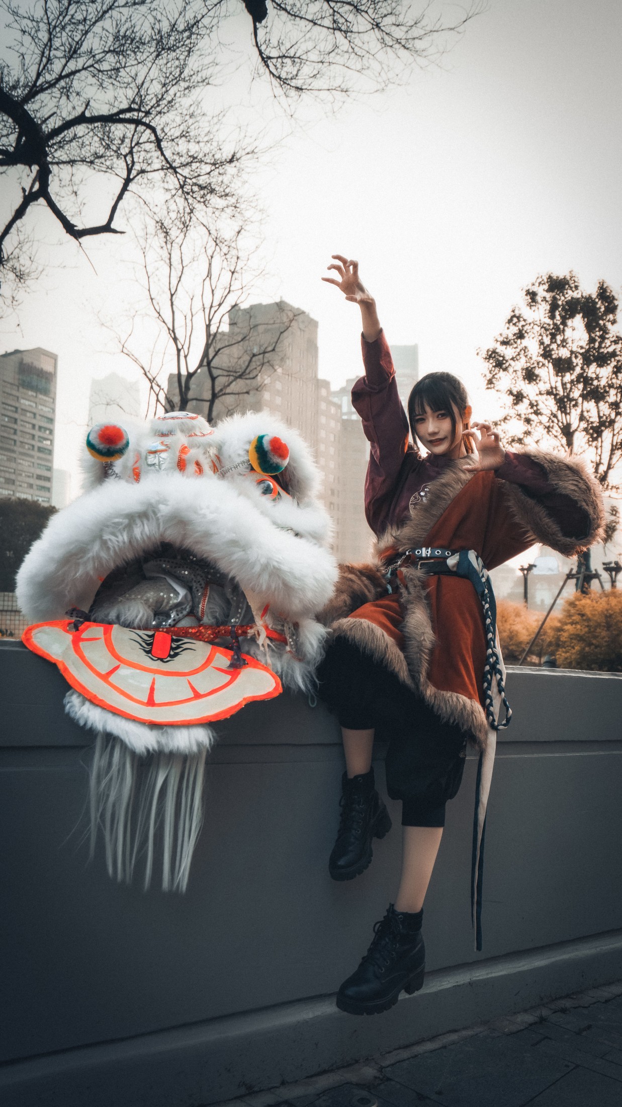 兔子Zzz不吃胡萝卜 – 《舞狮少女》[46P] 插图5