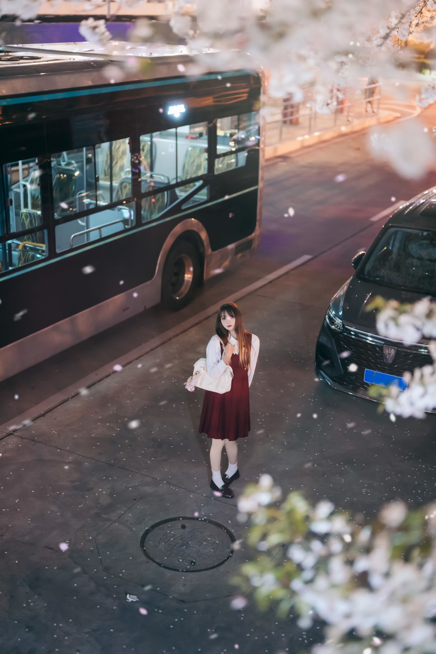 兔子Zzz不吃胡萝卜 – 《邂逅樱花雨》[22P] 插图5