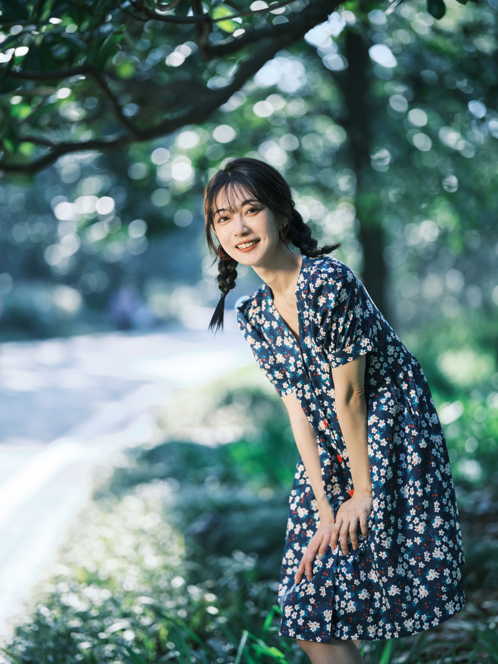 飞鸟咕咕- – 《复古碎花裙》[31P] 插图3