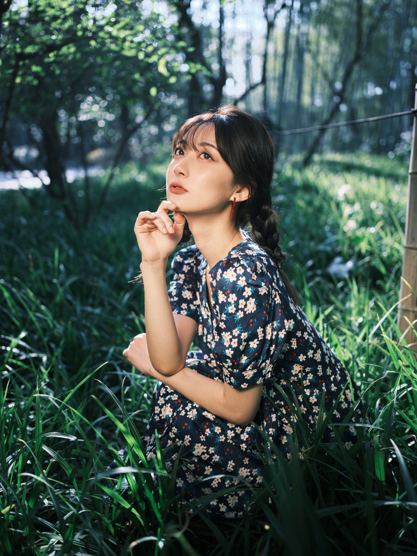 飞鸟咕咕- – 《复古碎花裙》[31P] 插图4