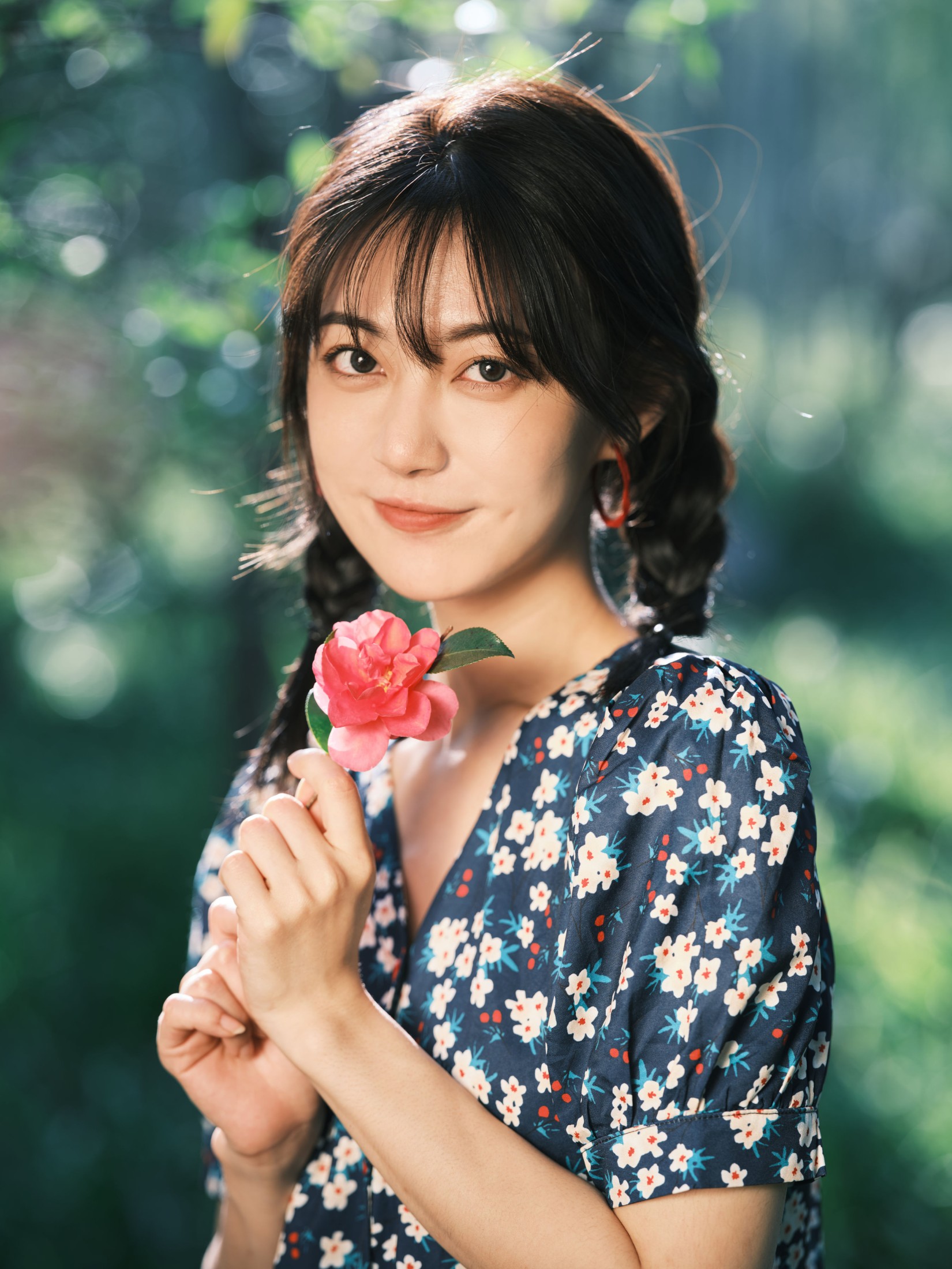 飞鸟咕咕- – 《复古碎花裙》[31P] 插图5